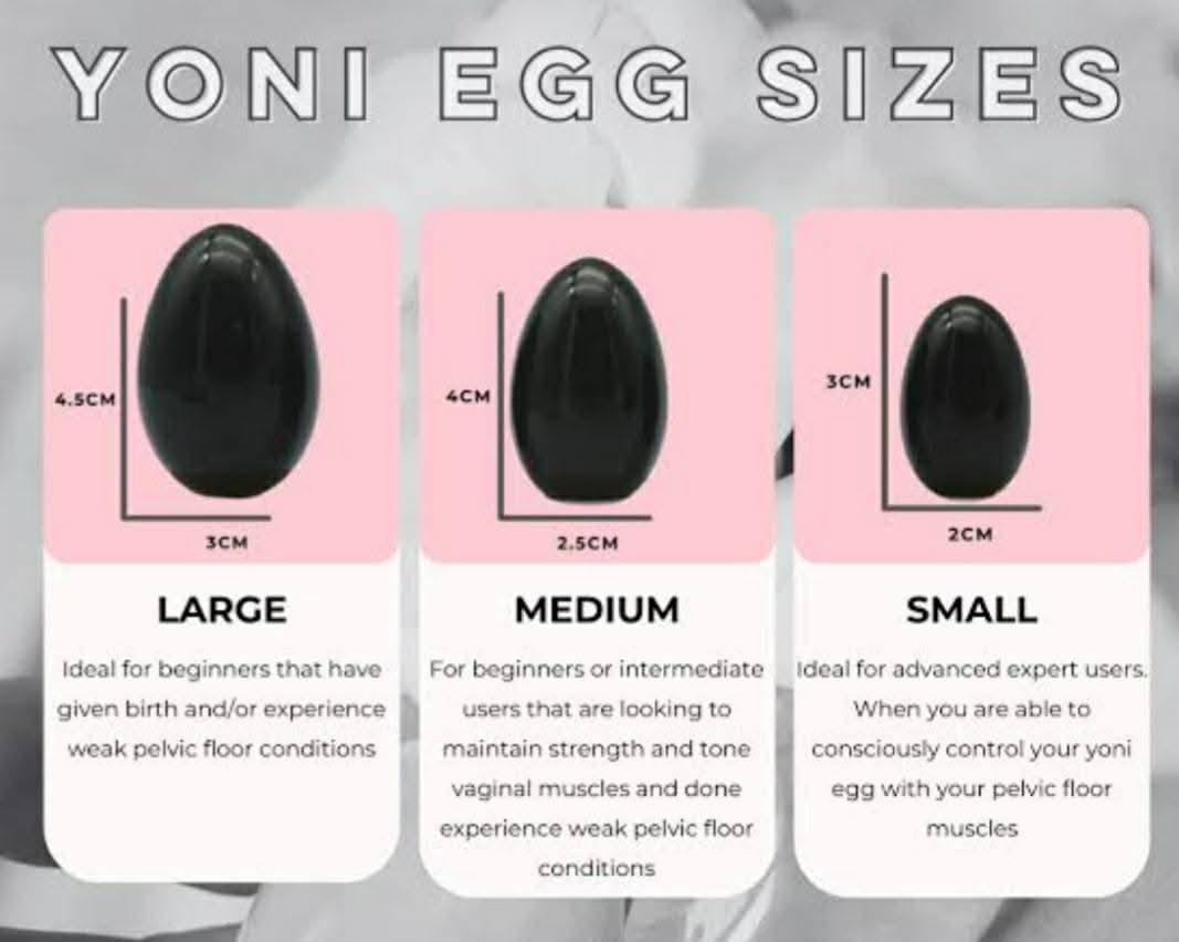 Rose Quartz Yoni Egg Box Set