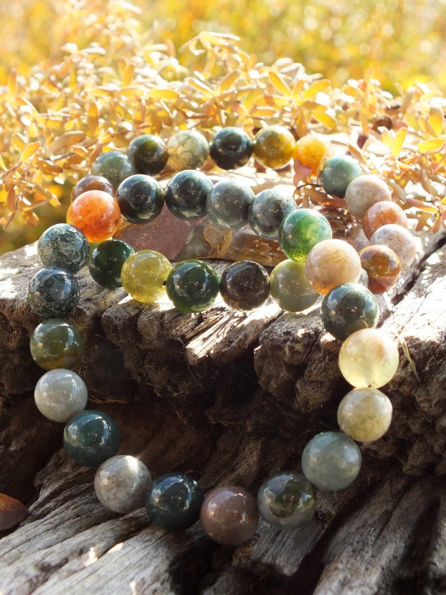 Indian Agate Bracelet