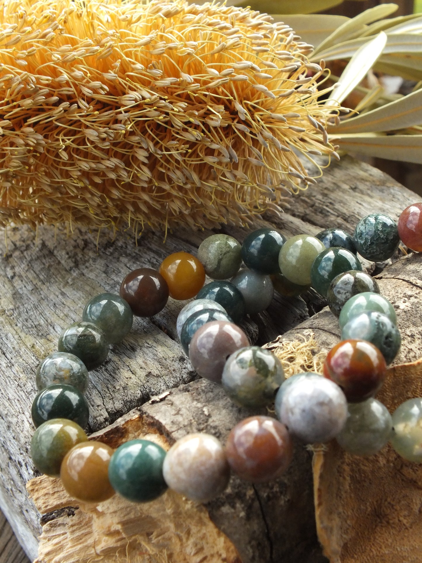 Indian Agate Bracelet