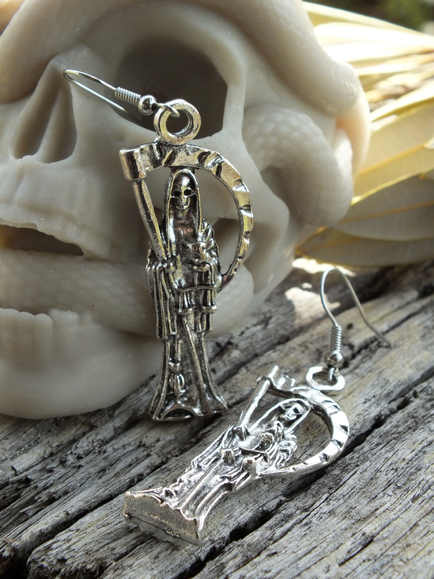 Grim Reaper Earrings
