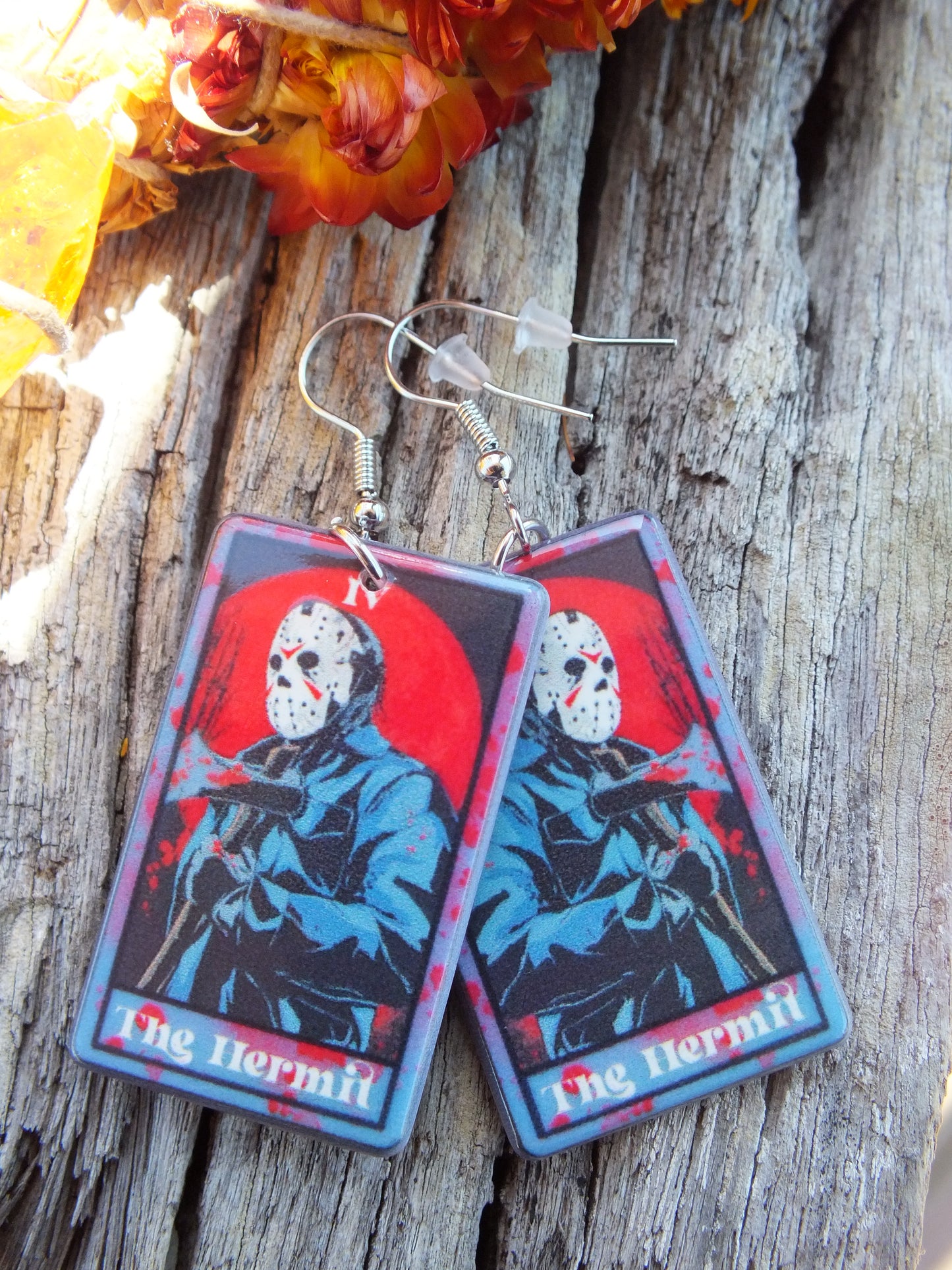 The Horror Arcana Earrings - The Hermit (Jason Voorhees)