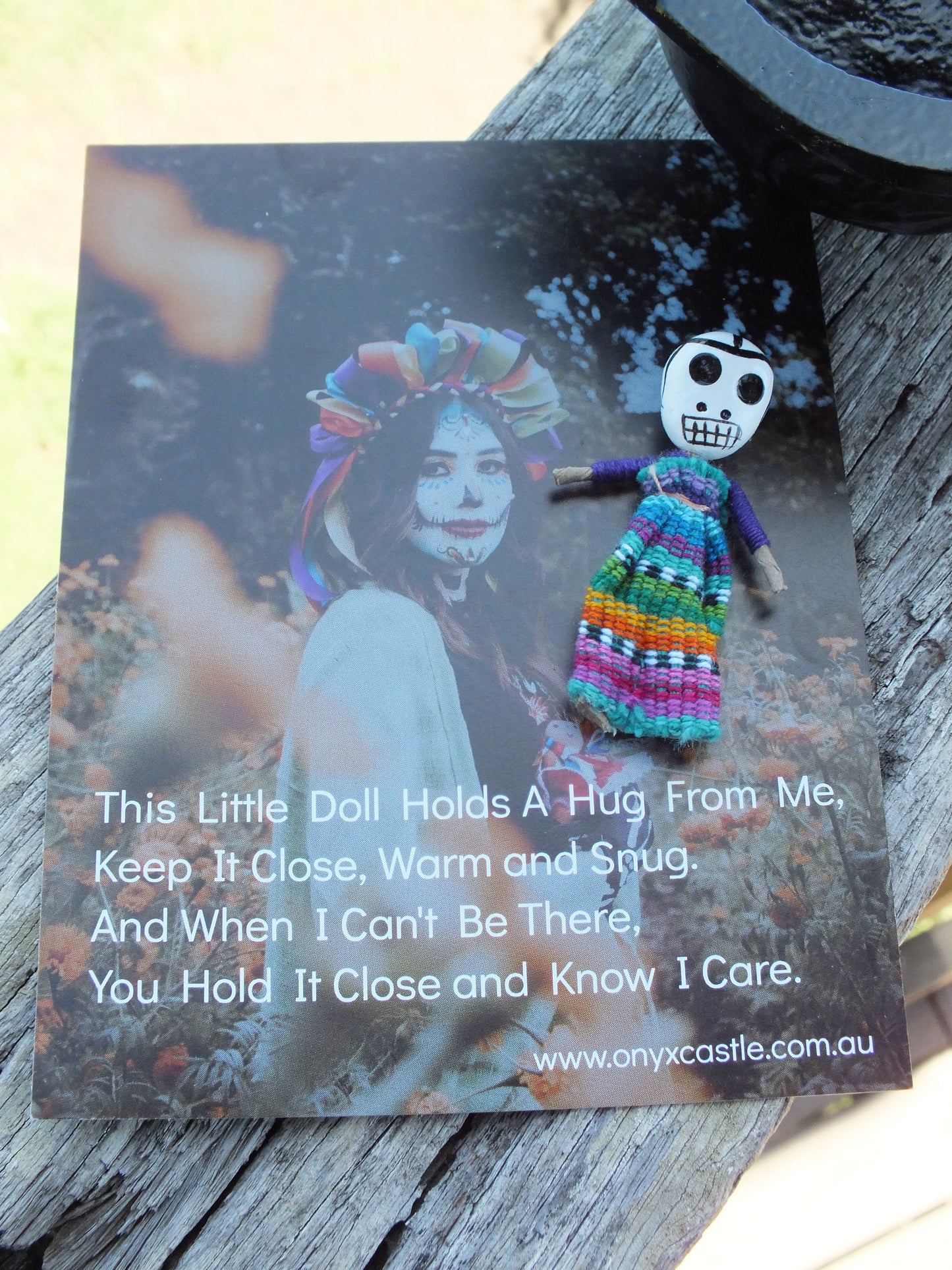Worry Doll - Worry Skull Hug