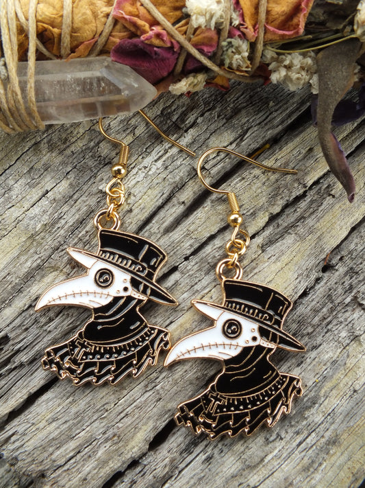 Plague Doctor Earrings