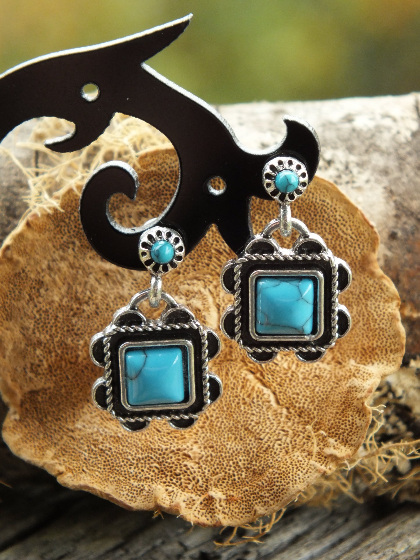 Western Style Dangle Studs