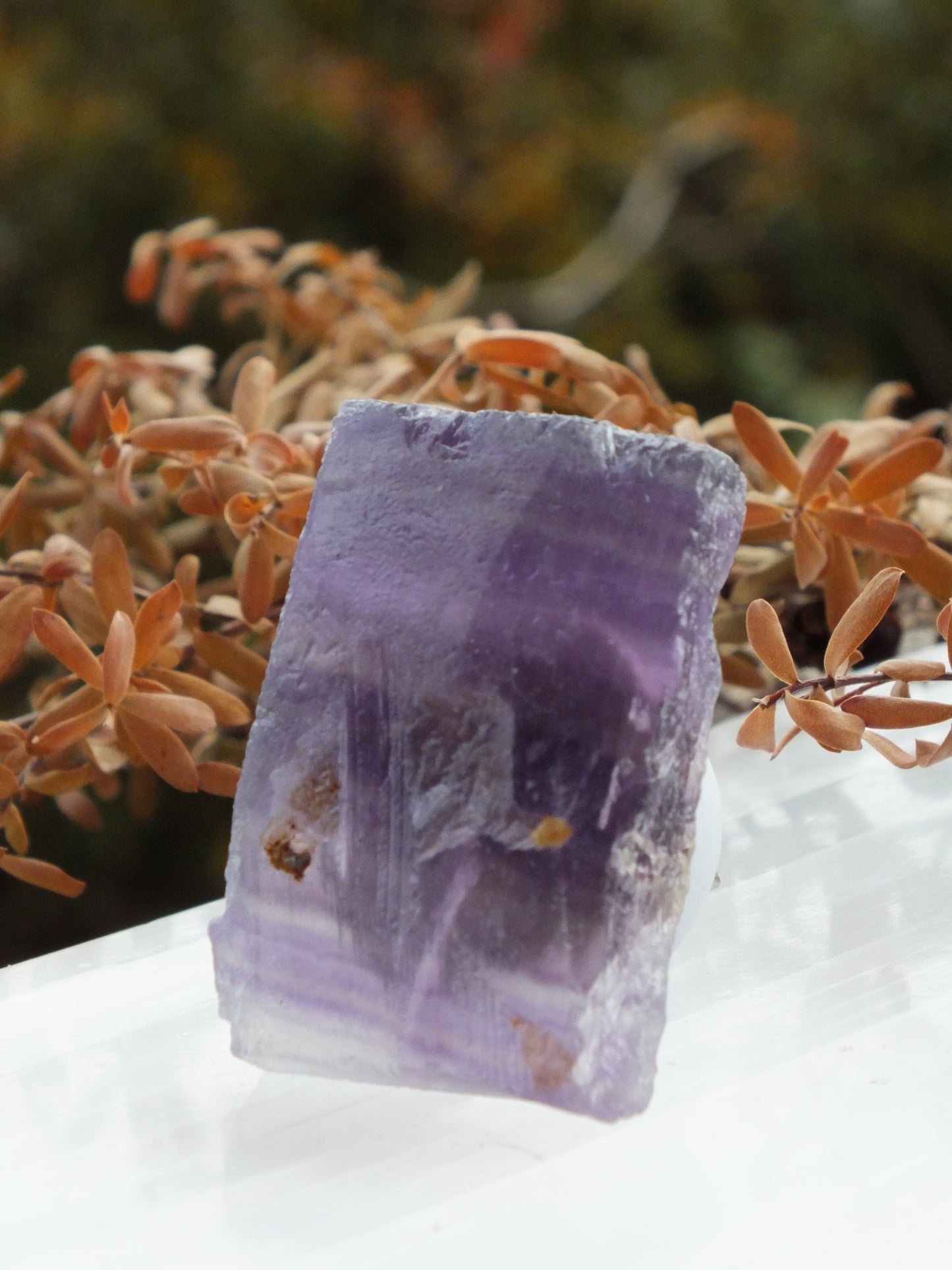 USB Crystal Light - Purple Fluorite