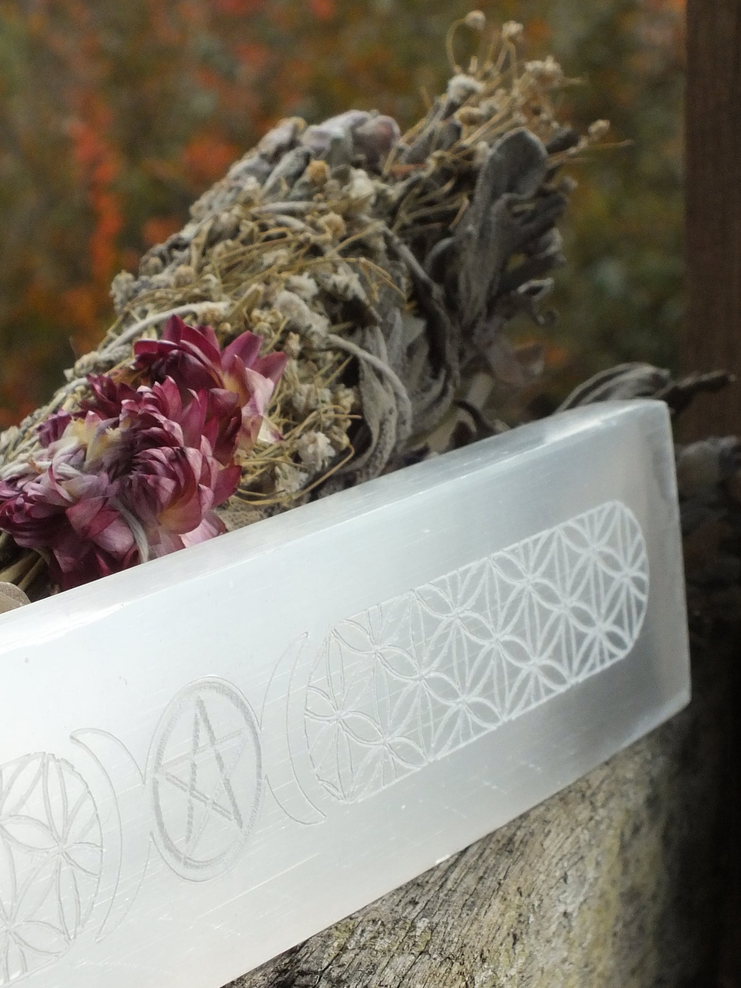 Cycles Of Life - Selenite Charging Stick