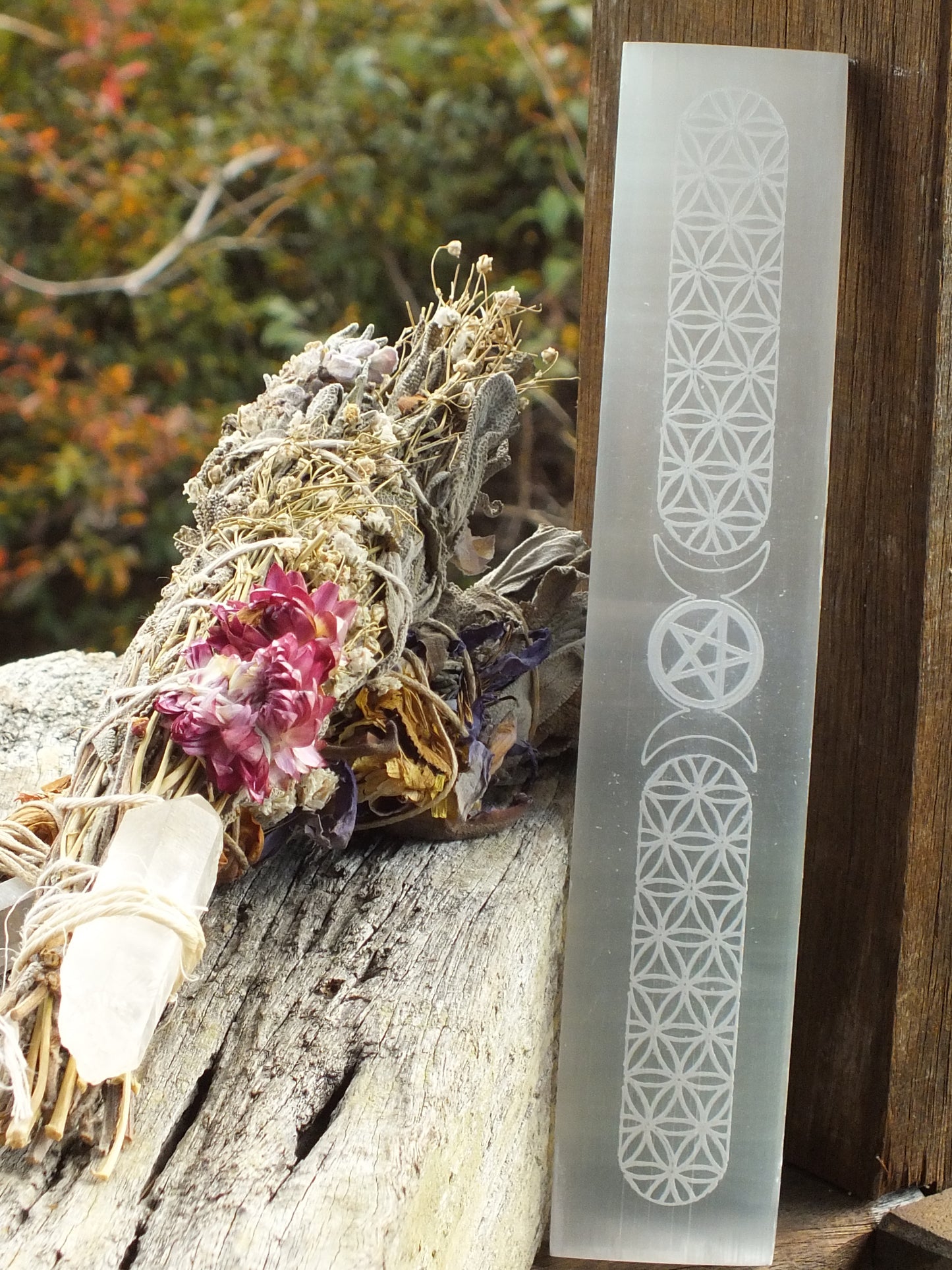 Cycles Of Life - Selenite Charging Stick