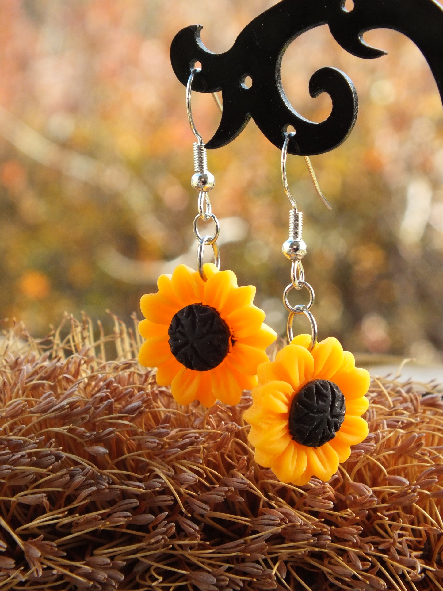 Sunflower Earrings