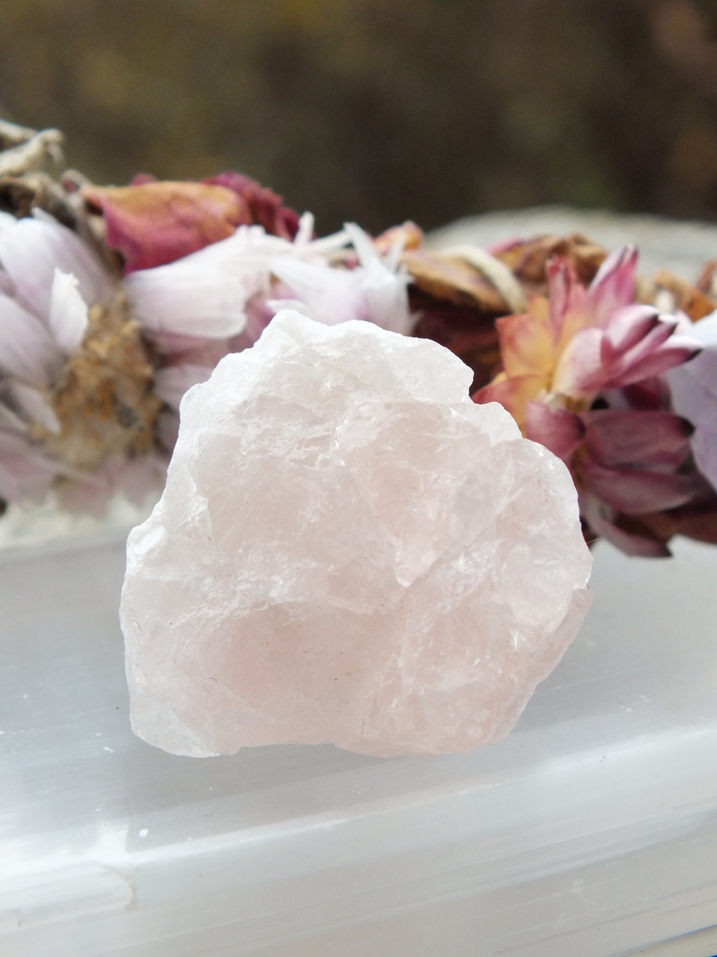 Rough Morganite Crystal