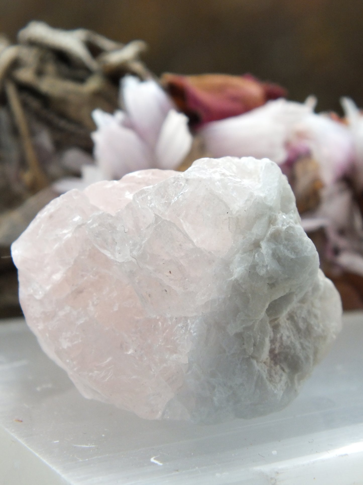Rough Morganite Crystal