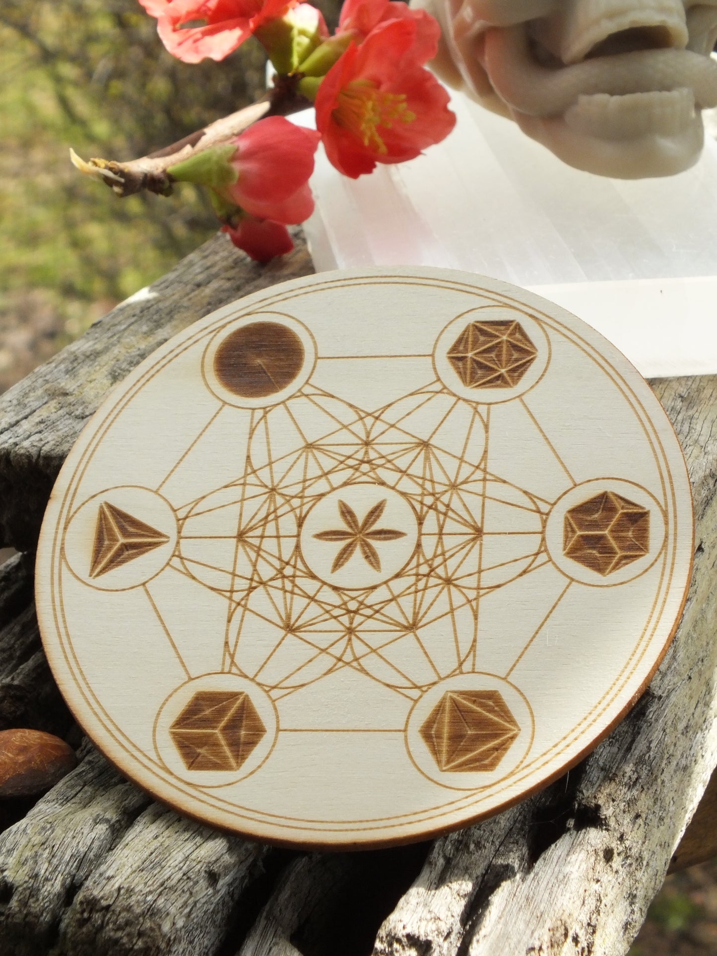 Metatron Amethyst Crystal Grid Kit