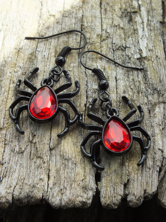 Redback Spider Earrings