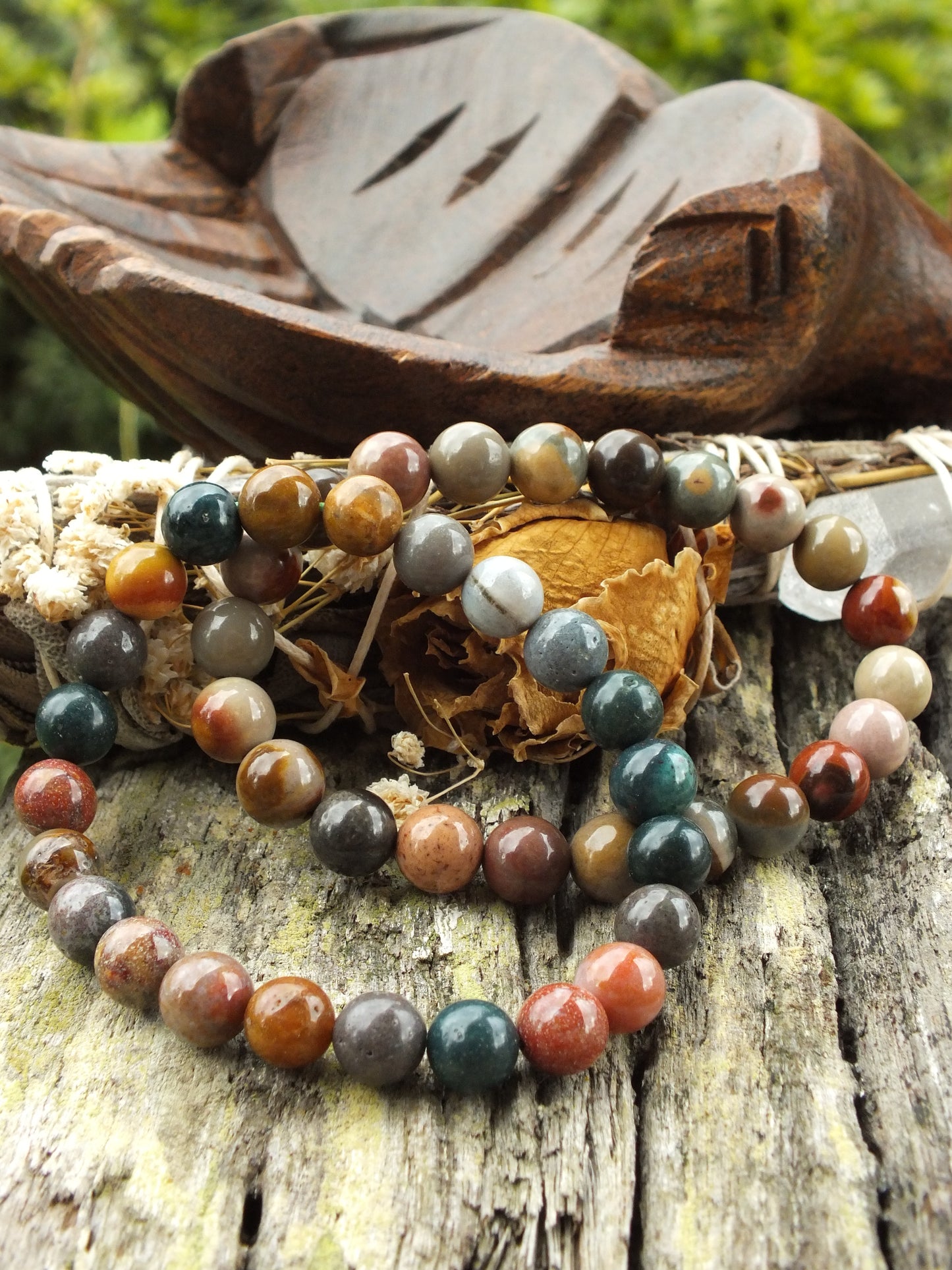 Indian Agate Bracelet