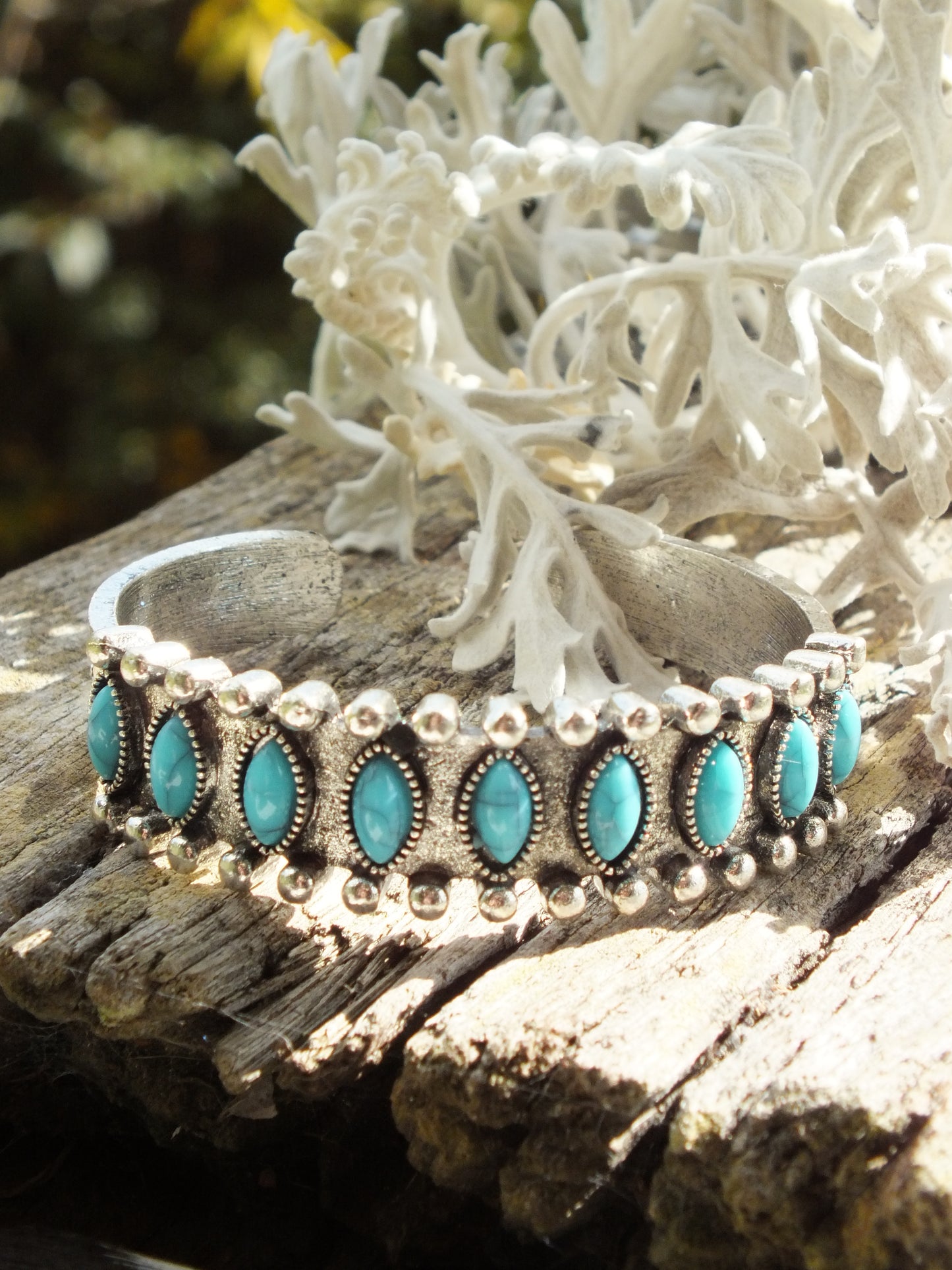 Vintage Style Turquoise Cuff Bracelet