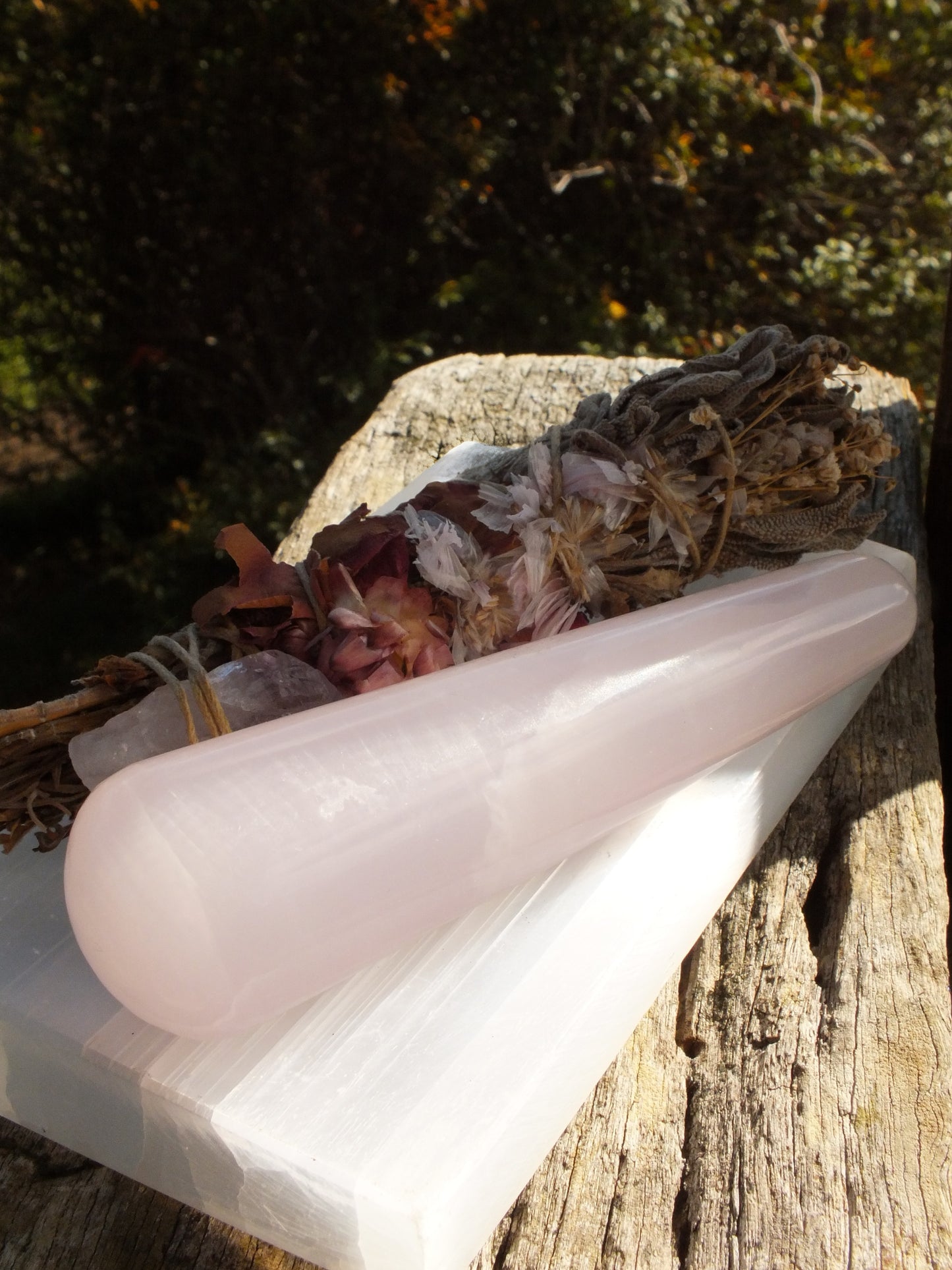 Mangano Calcite Massage Wand