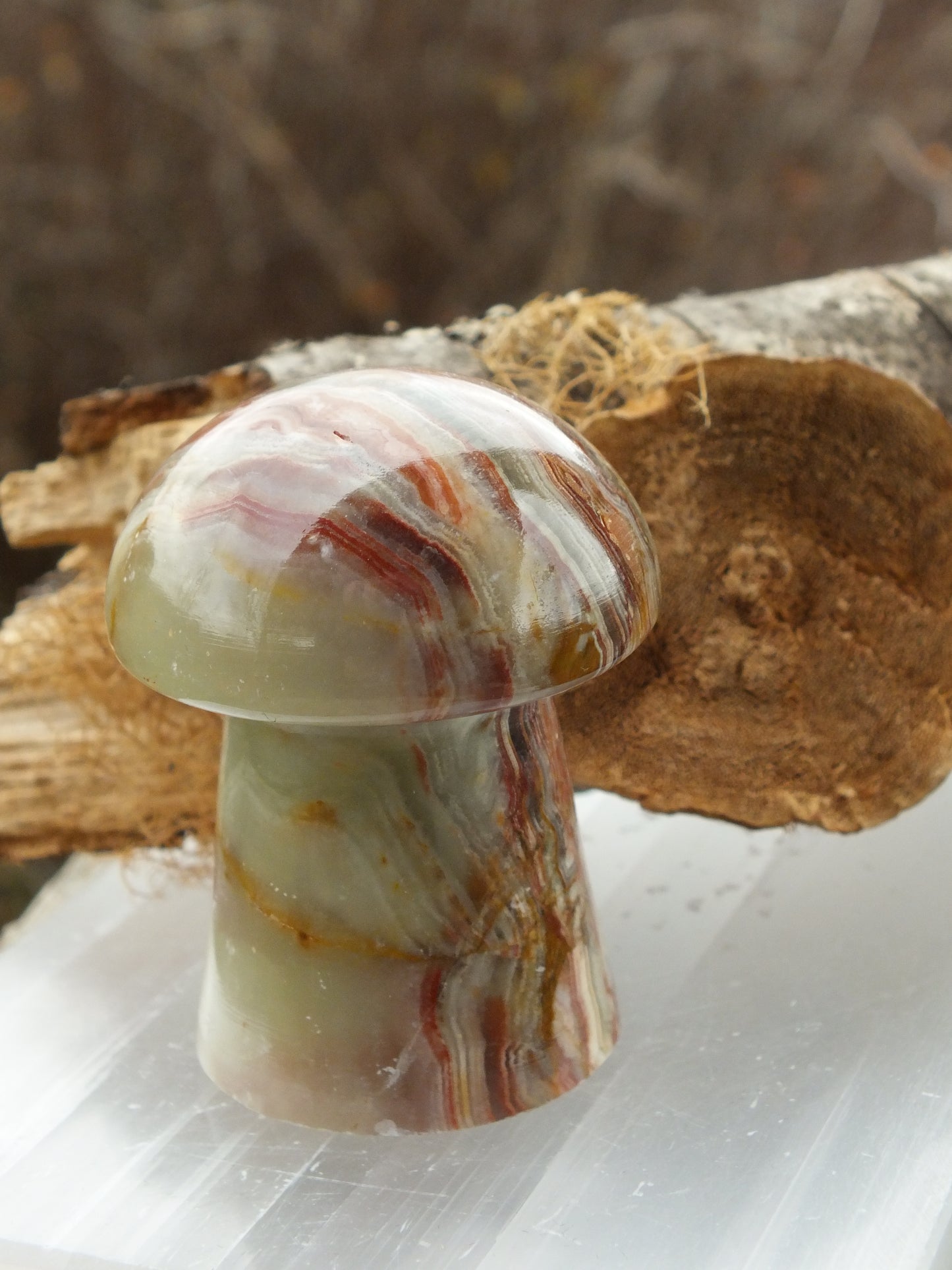 Green Onyx Mushroom