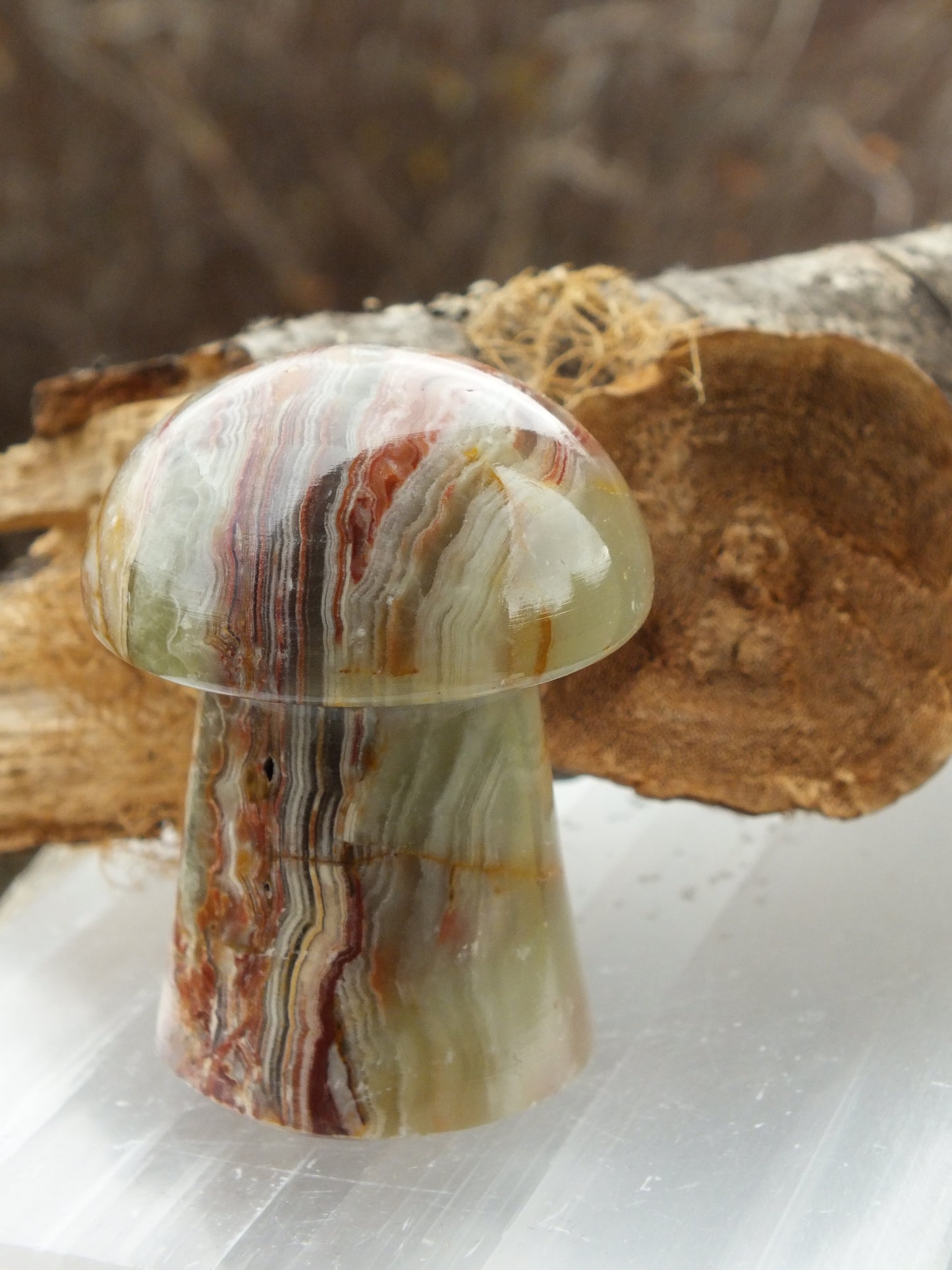 Green Onyx Mushroom