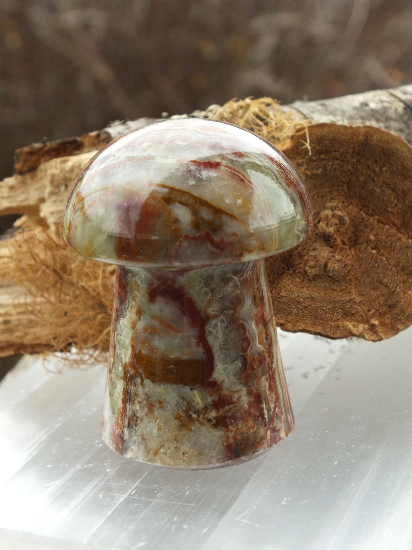 Green Onyx Mushroom