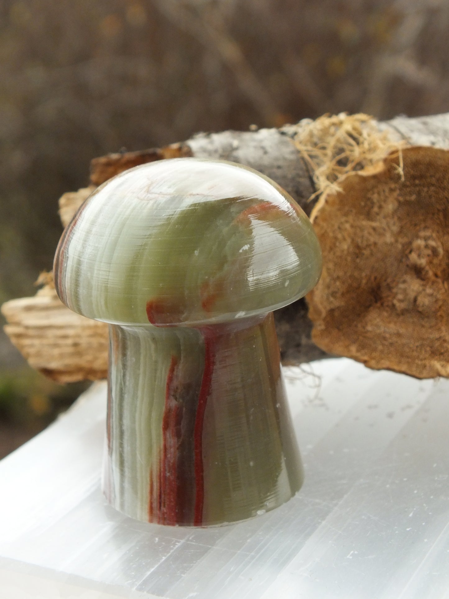 Green Onyx Mushroom