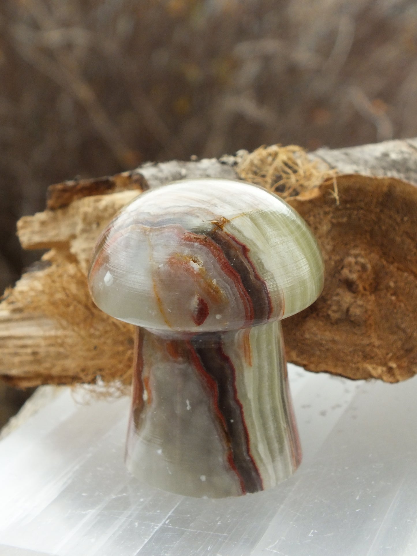 Green Onyx Mushroom