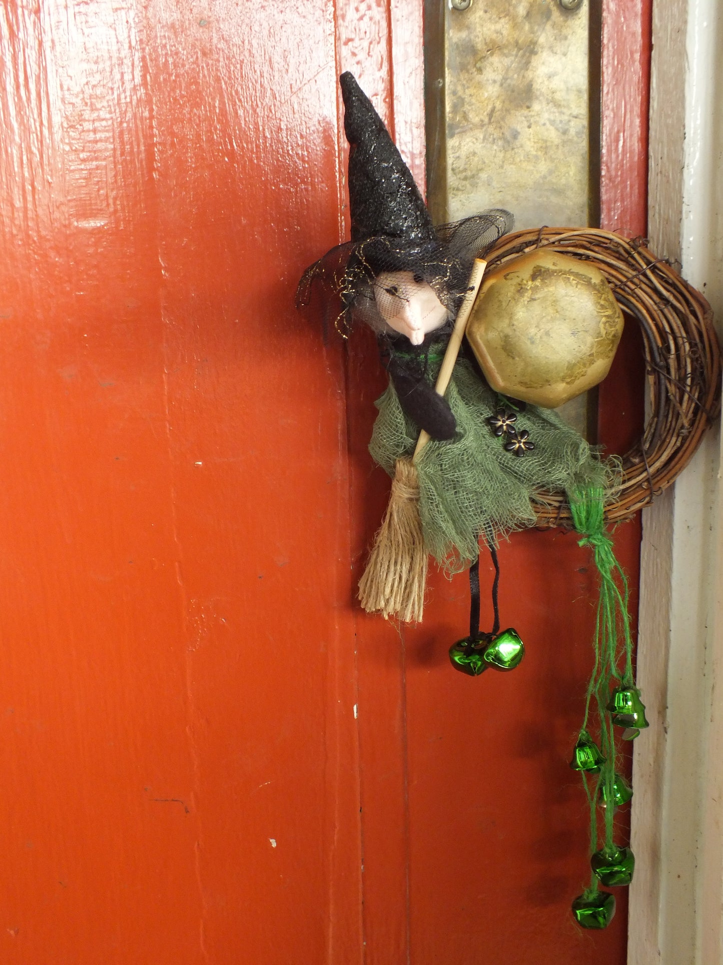 Green Witch Bells
