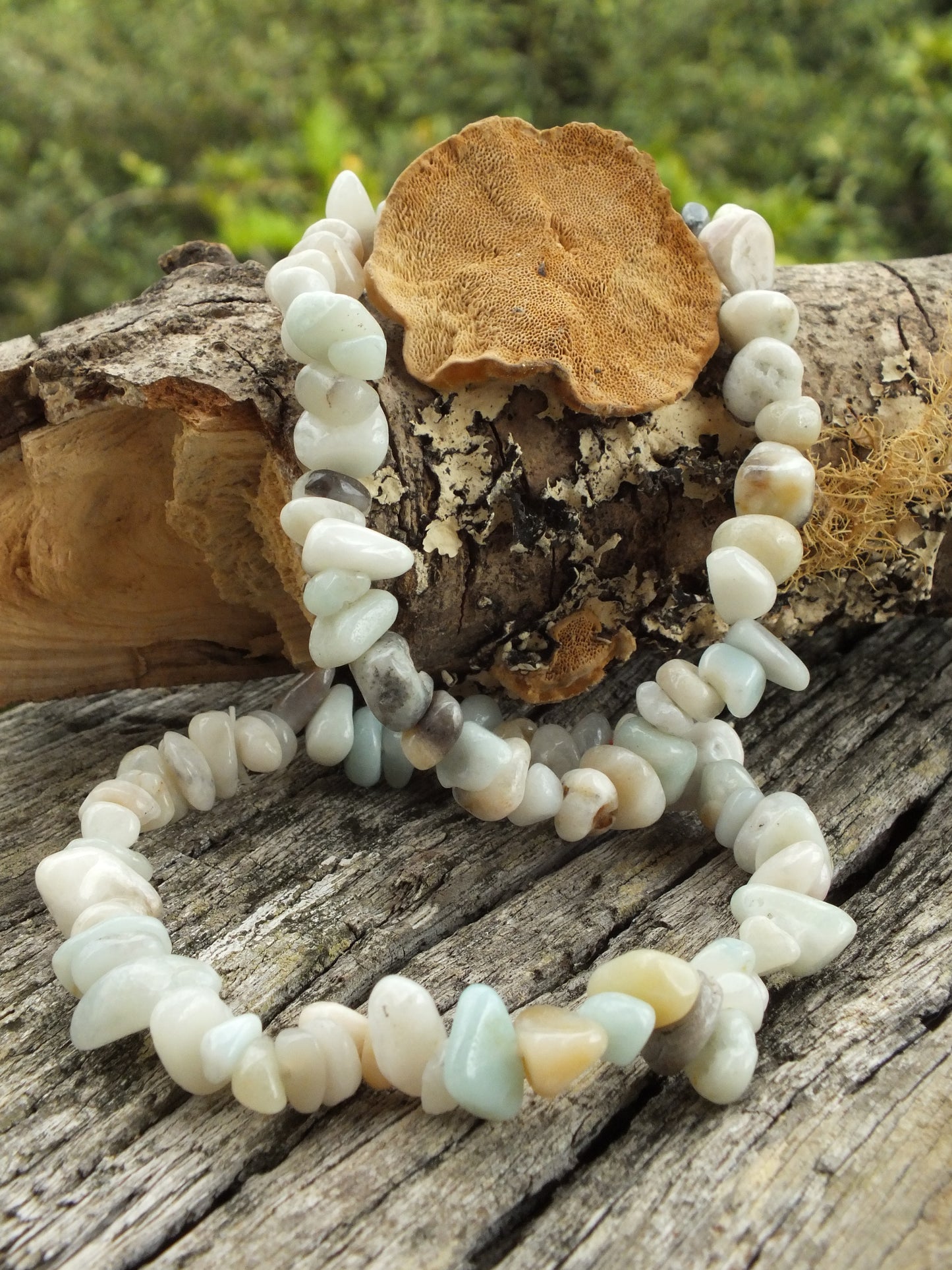 Amazonite Chip Bracelet