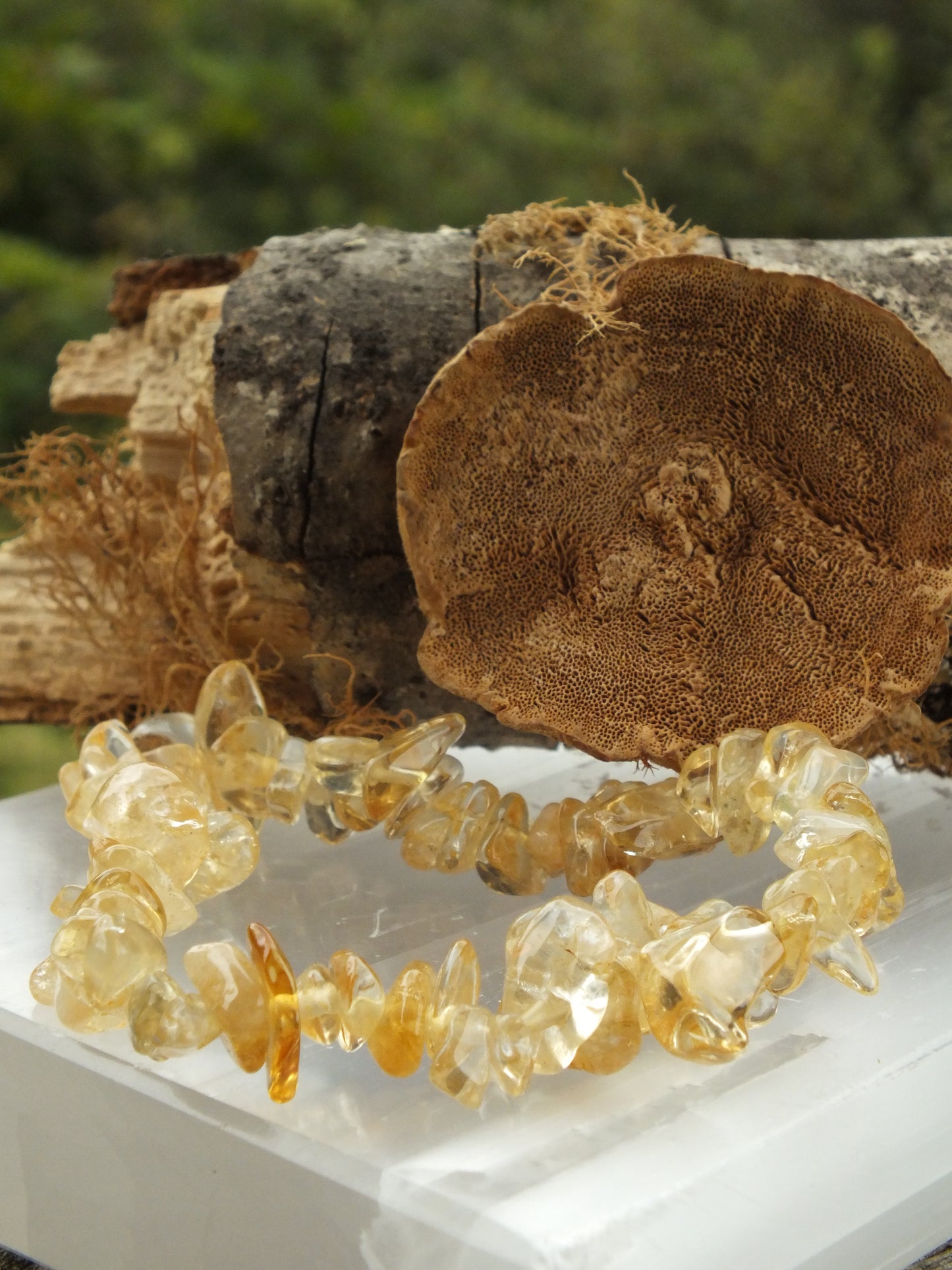 Citrine Chip Bracelet