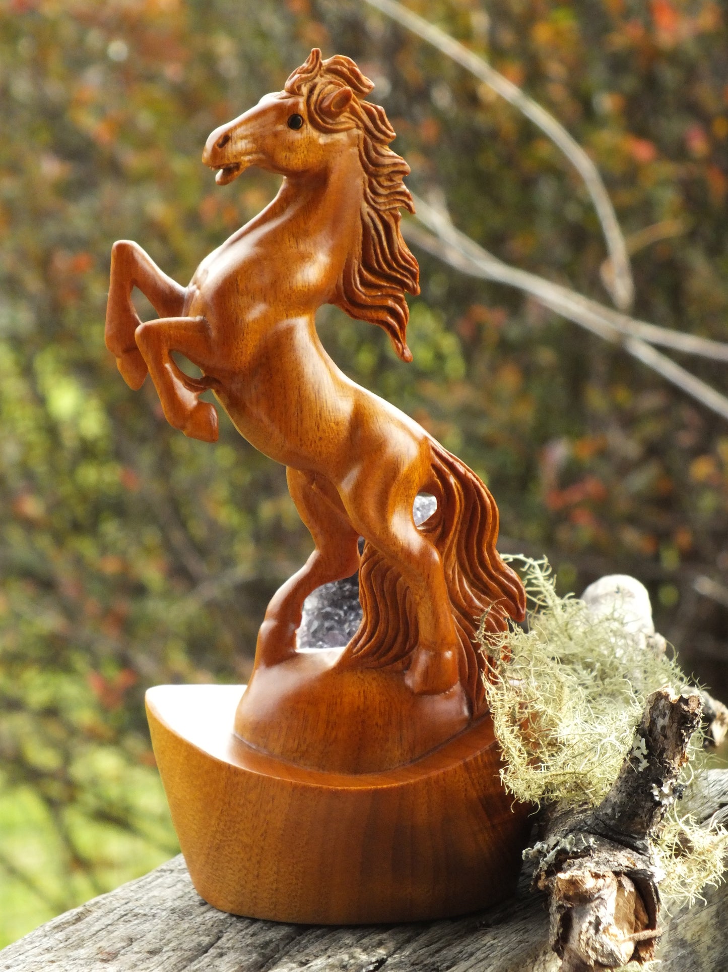 Sandalwood Horse Carving