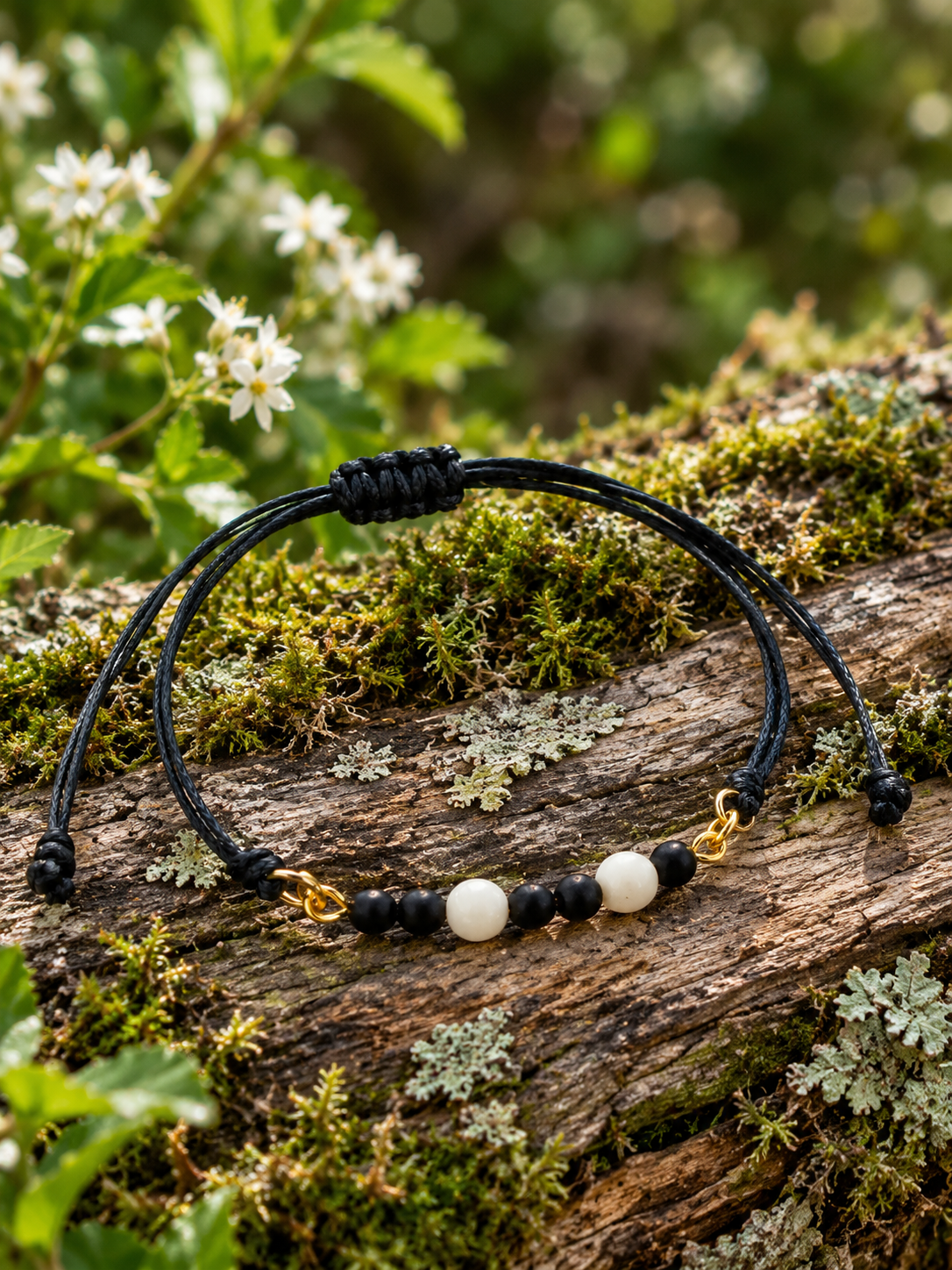 Buffalo Horn & Bone Bracelet