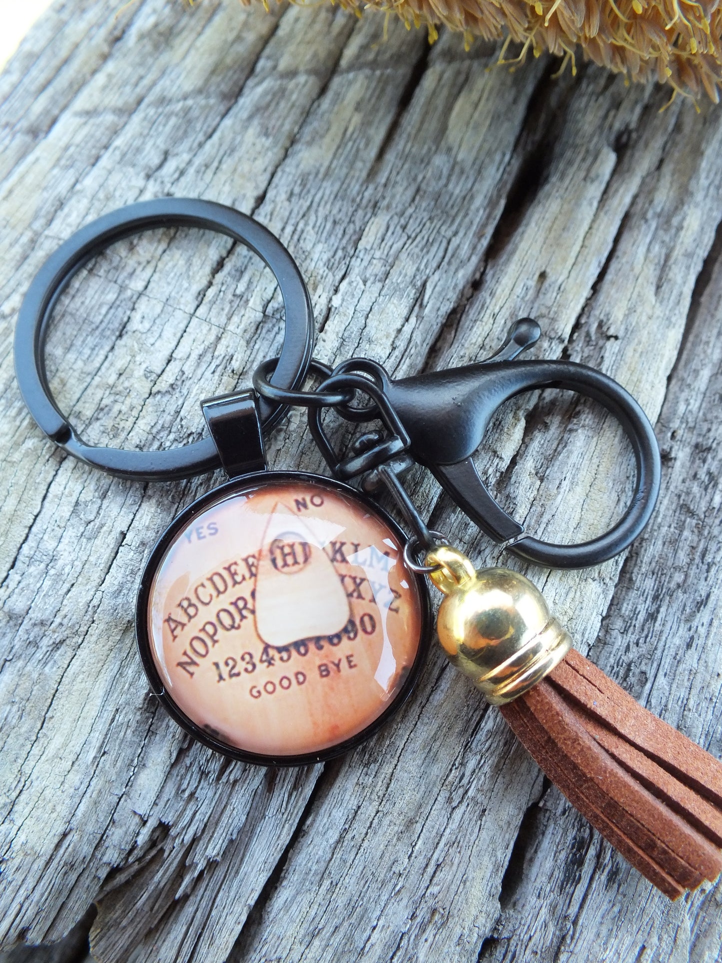 Ouija Board Tassel Keyring