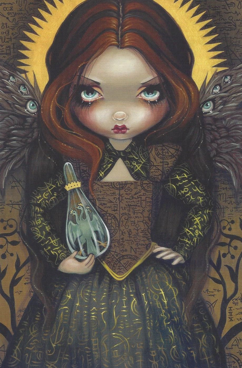 Dress Of Alchemy Greeting Card
