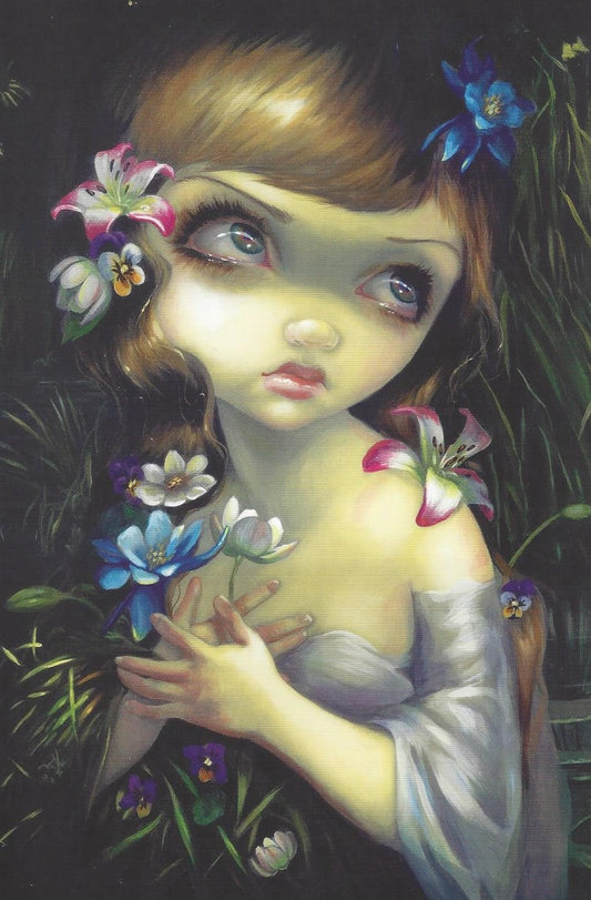 Portrait of Ophelia Greeting Card
