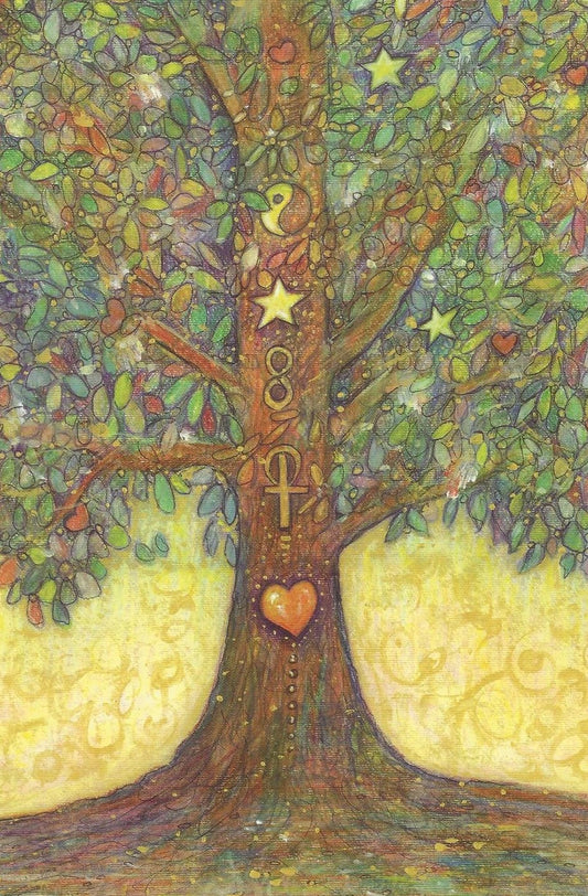 Tree Of Secrets Greeting Card