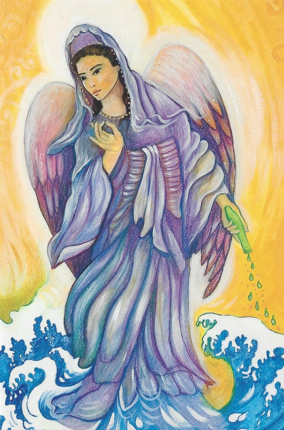 Divine Ocean Of Love Greeting Card