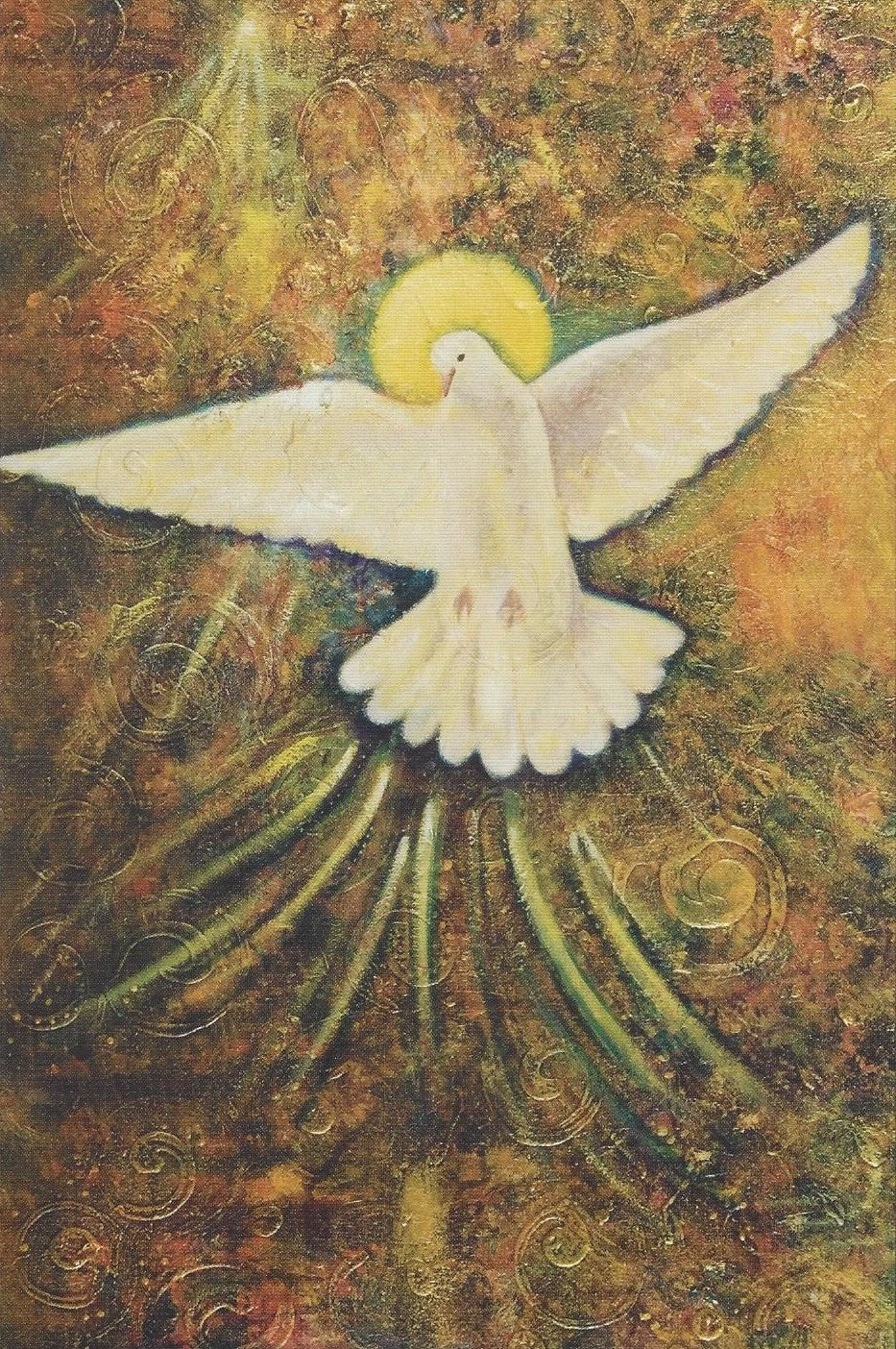 Love's Golden Light Greeting Card