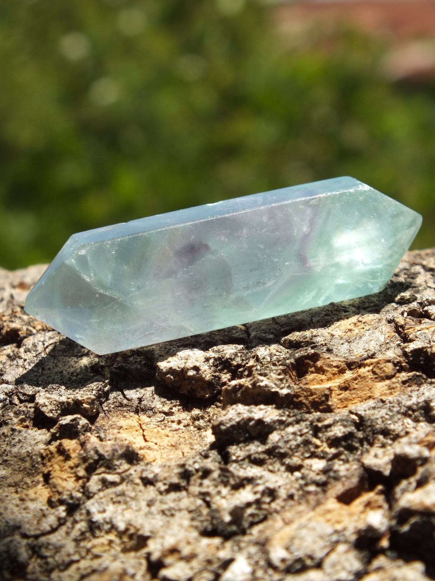 High Quality Double Terminated Fluorite Point