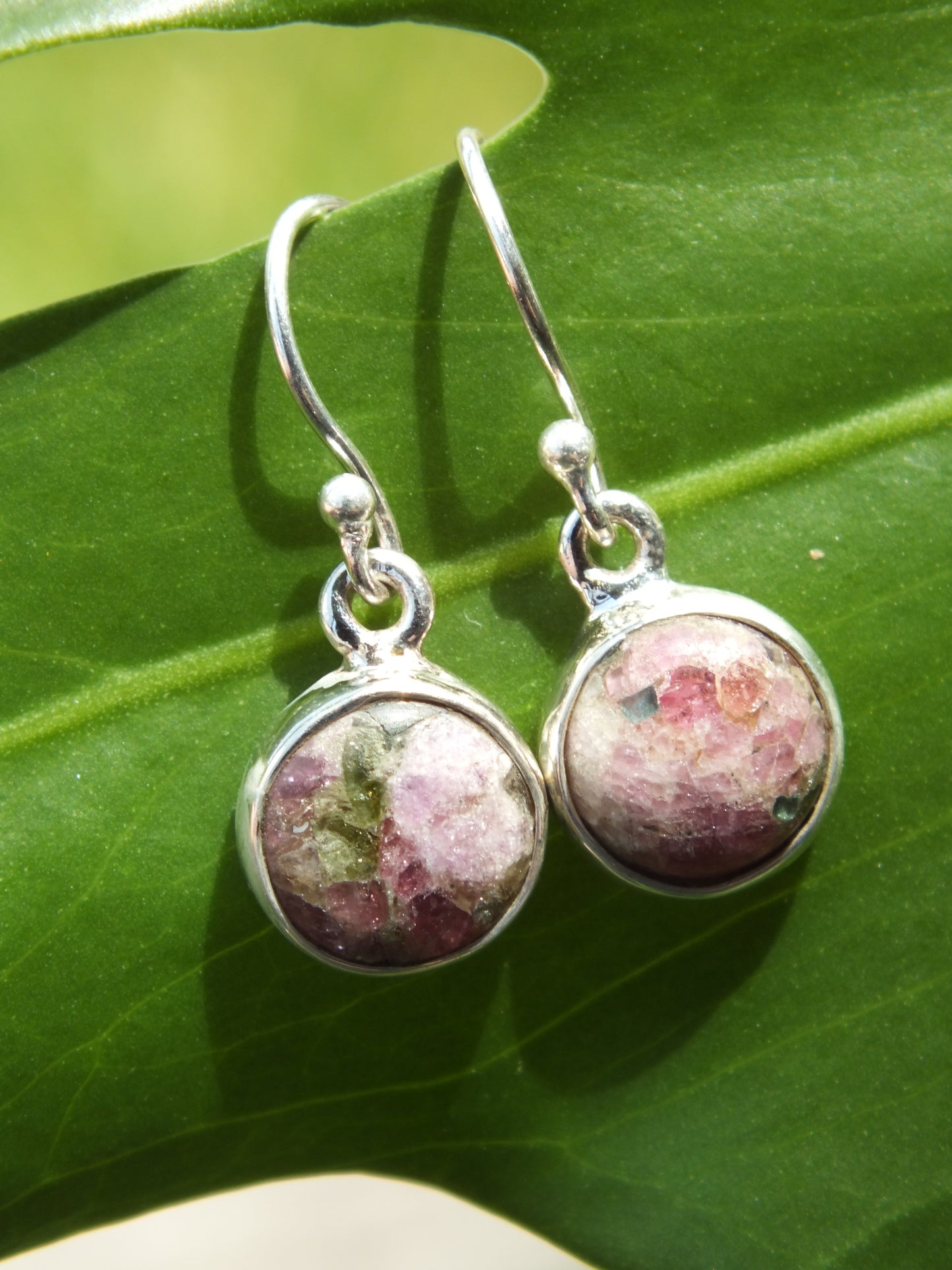 Rainbow Tourmaline Earrings