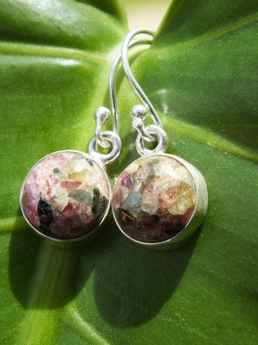 Rainbow Tourmaline Earrings