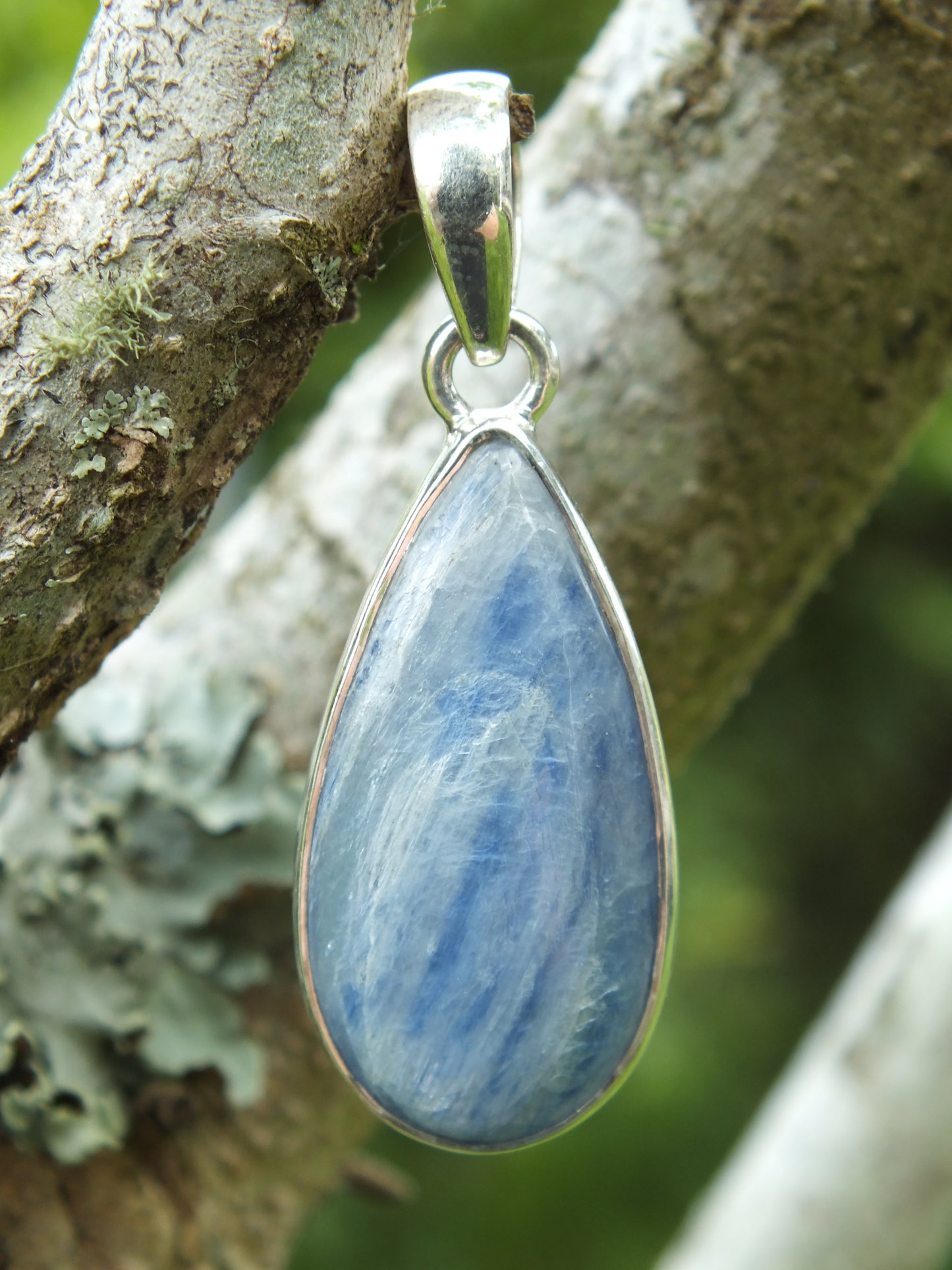 Sterling Silver Kyanite Pendant