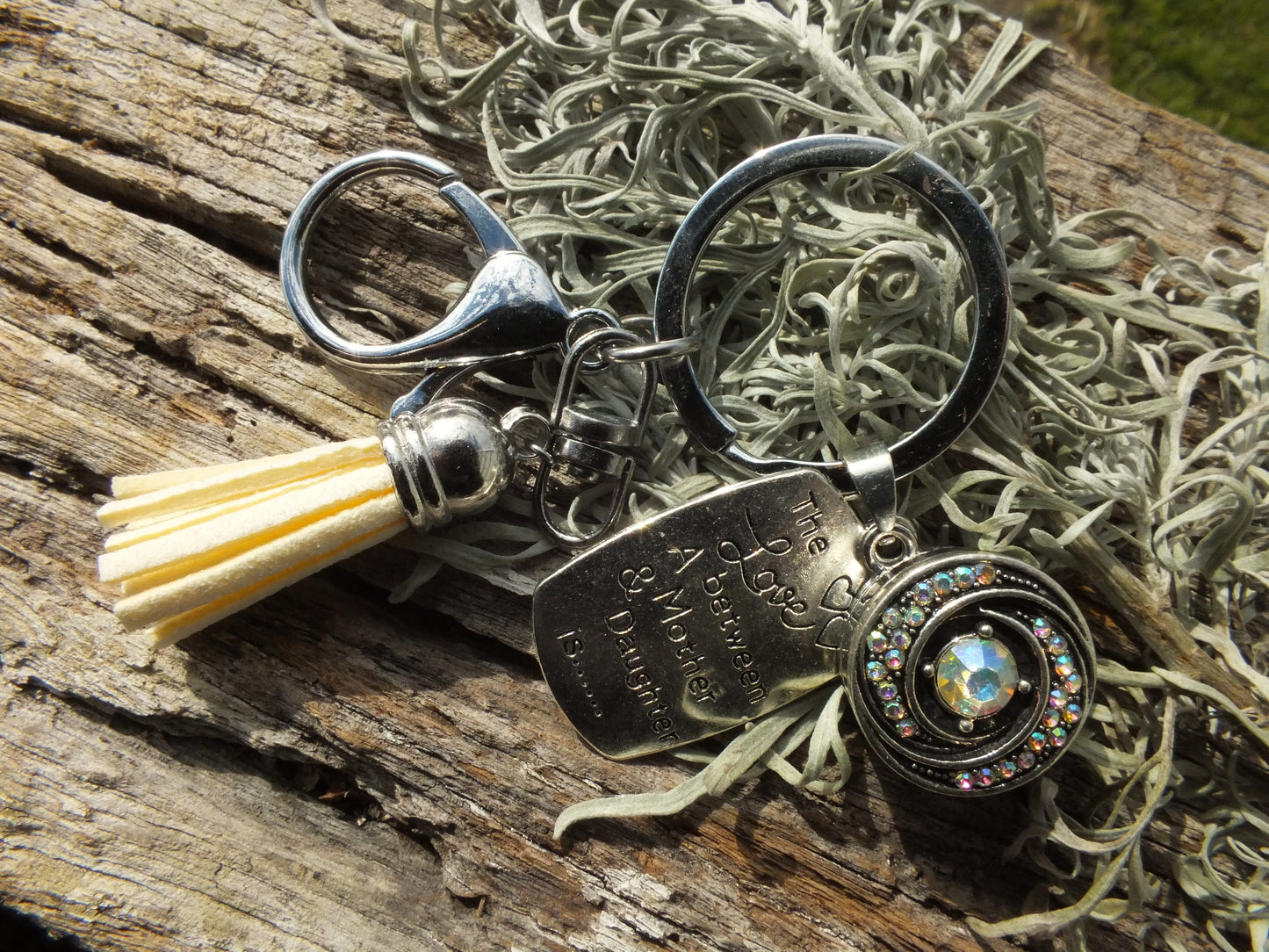 Mother Daughter Keyring