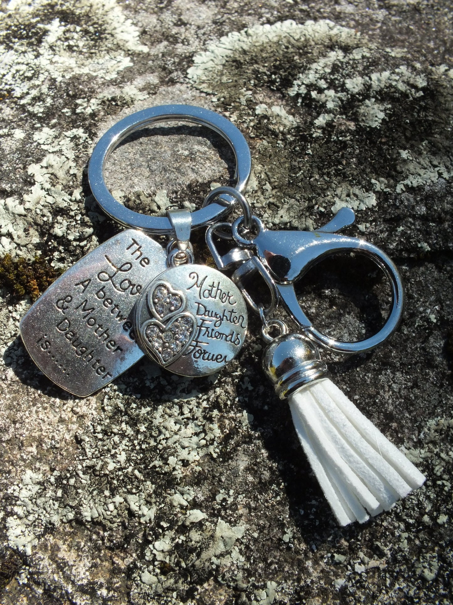 Mother Daughter Keyring