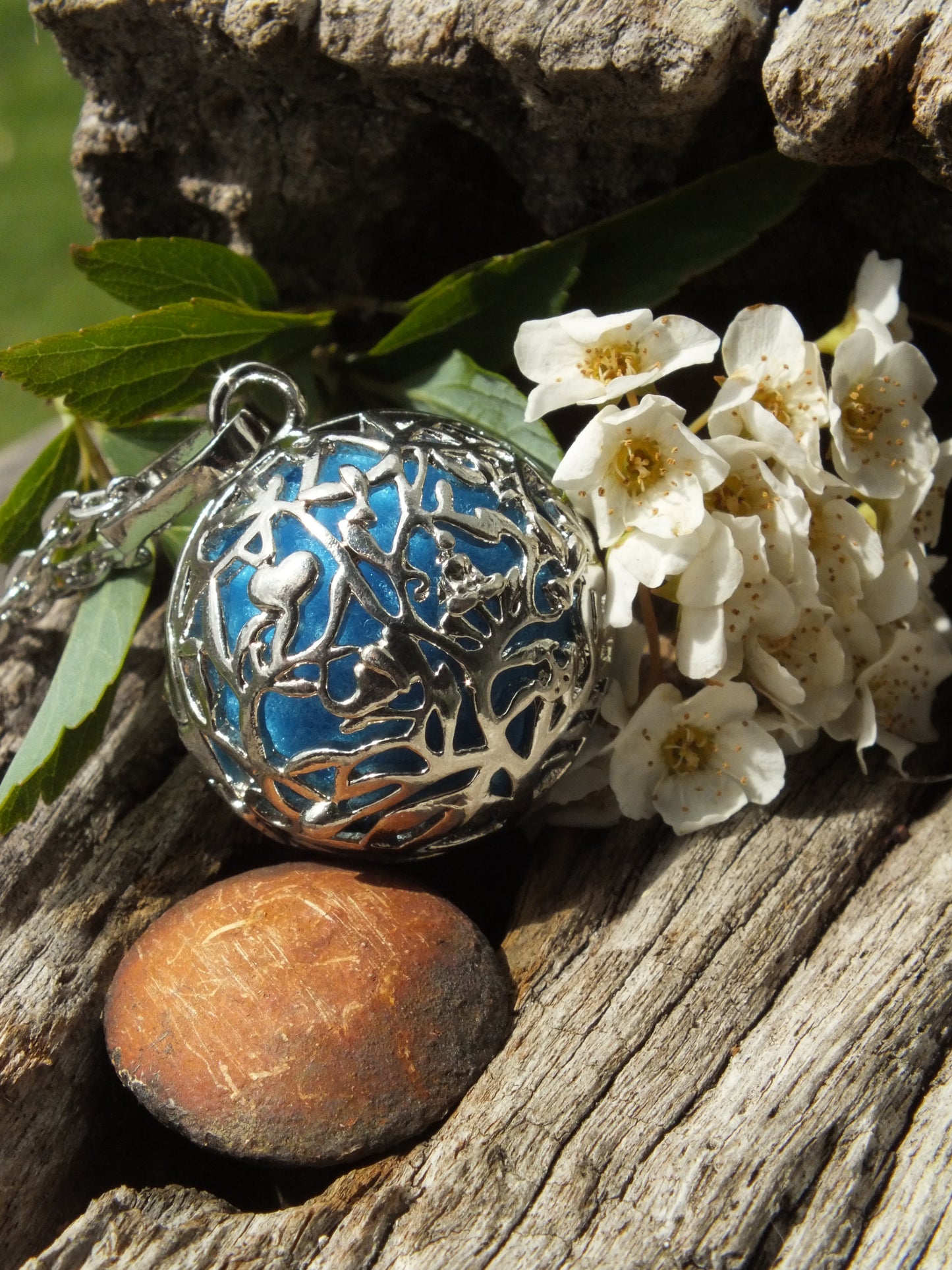 Blue Zen Diffuser Locket