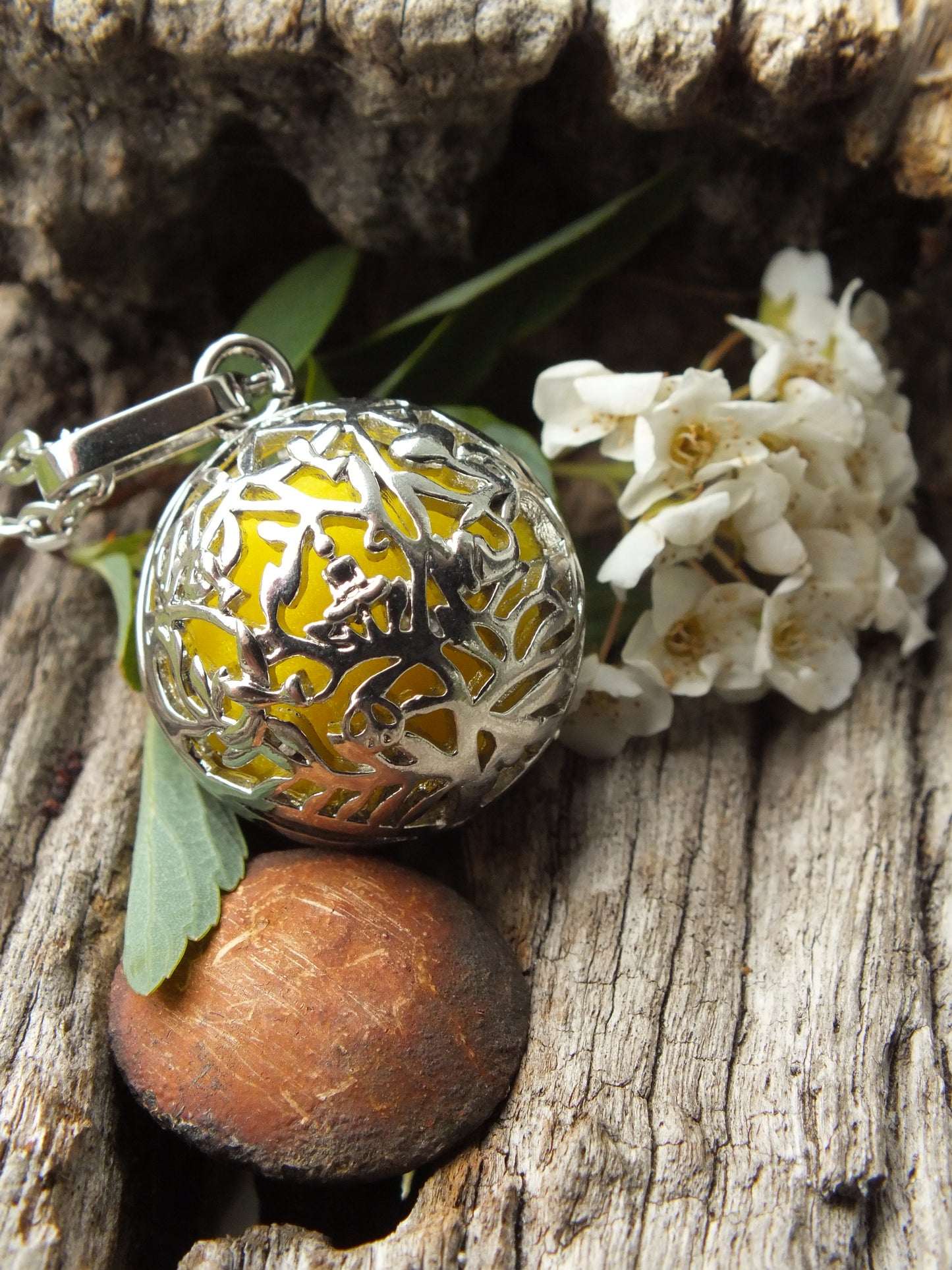 Yellow Zen Diffuser Locket