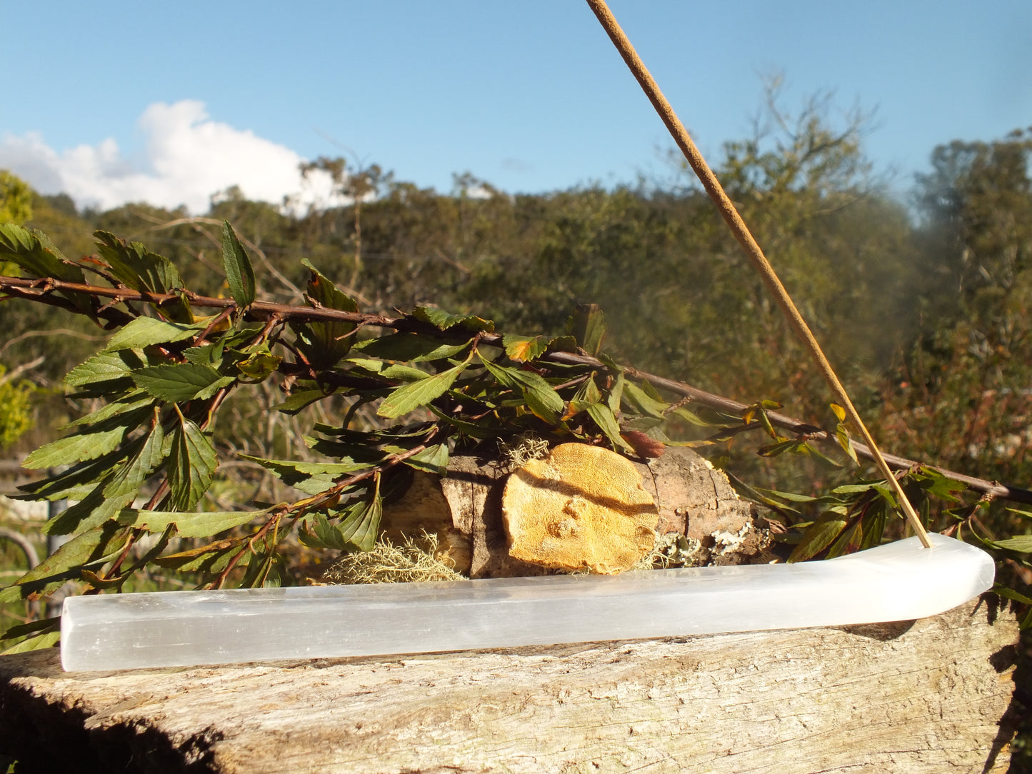 Selenite Incense Holder/Burner
