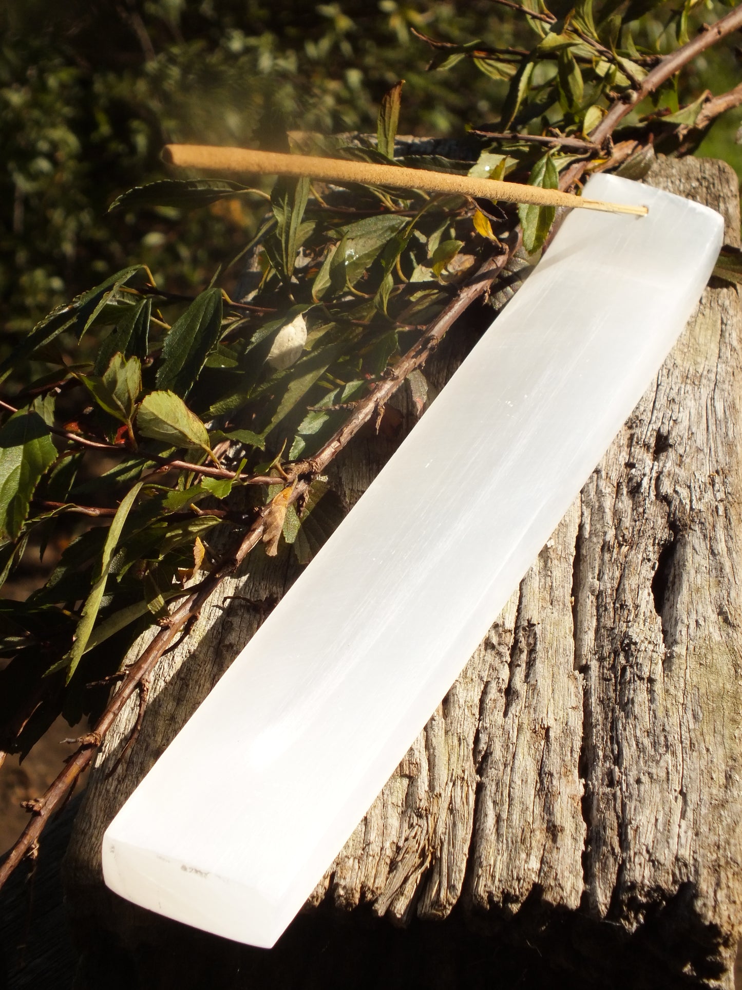 Selenite Incense Holder/Burner