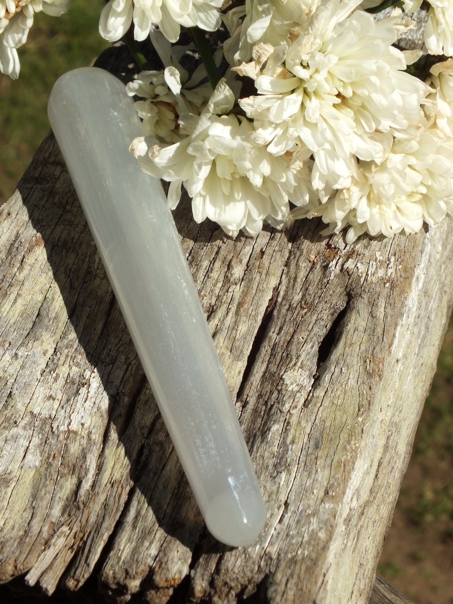 Tapered Selenite Wand