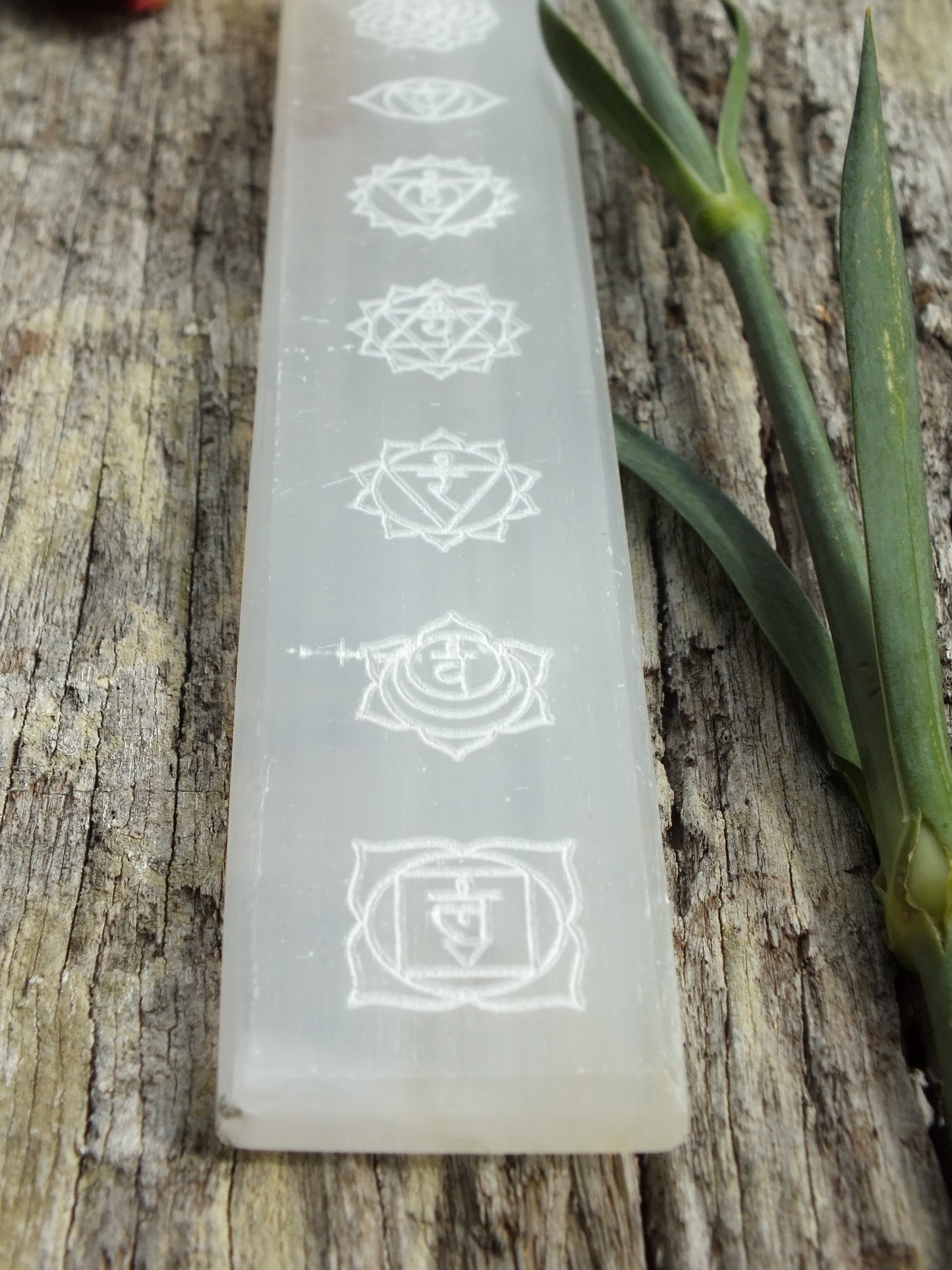 Selenite Chakra Charging Rod