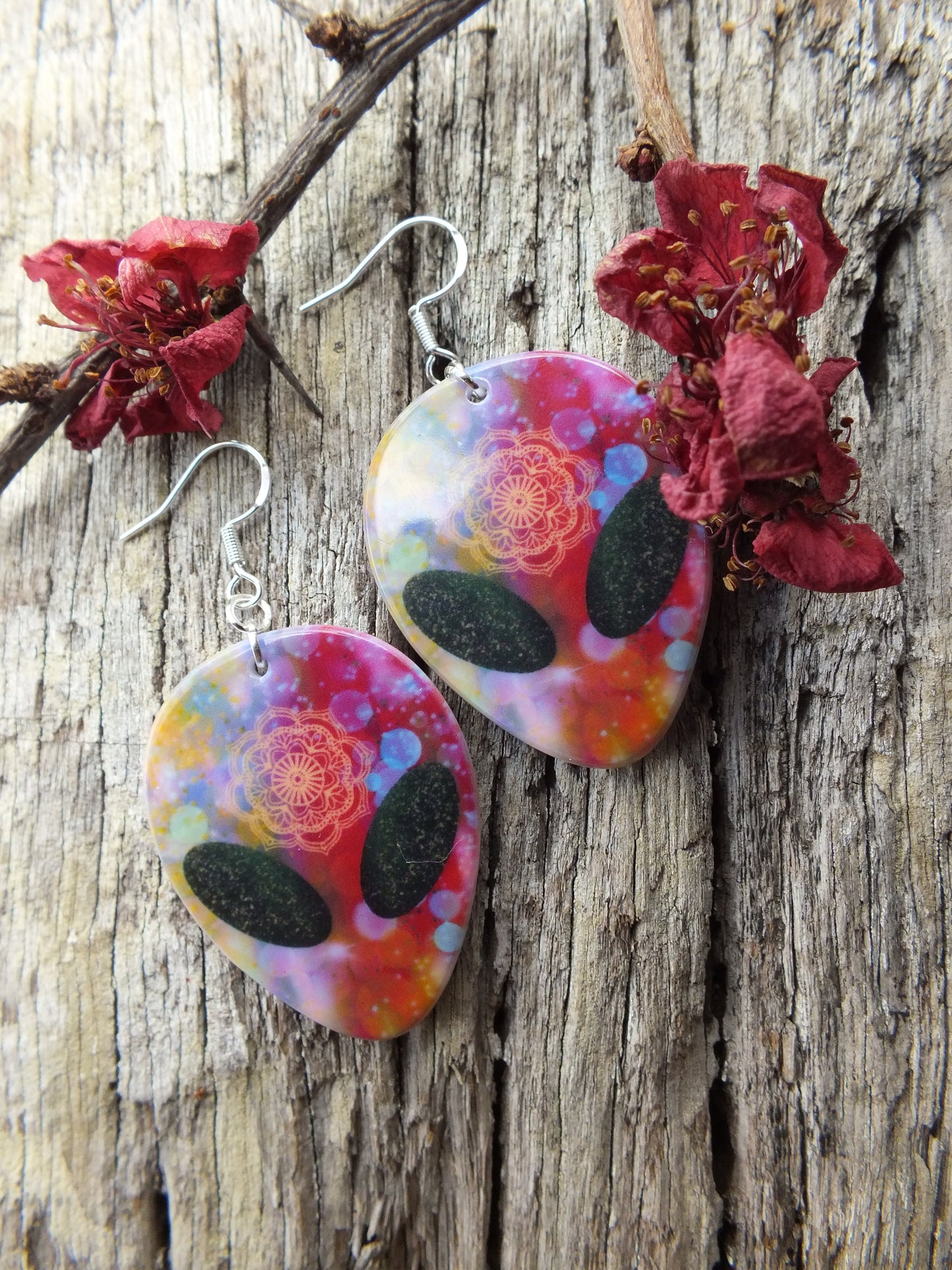 Alien Head Earrings (Pink)