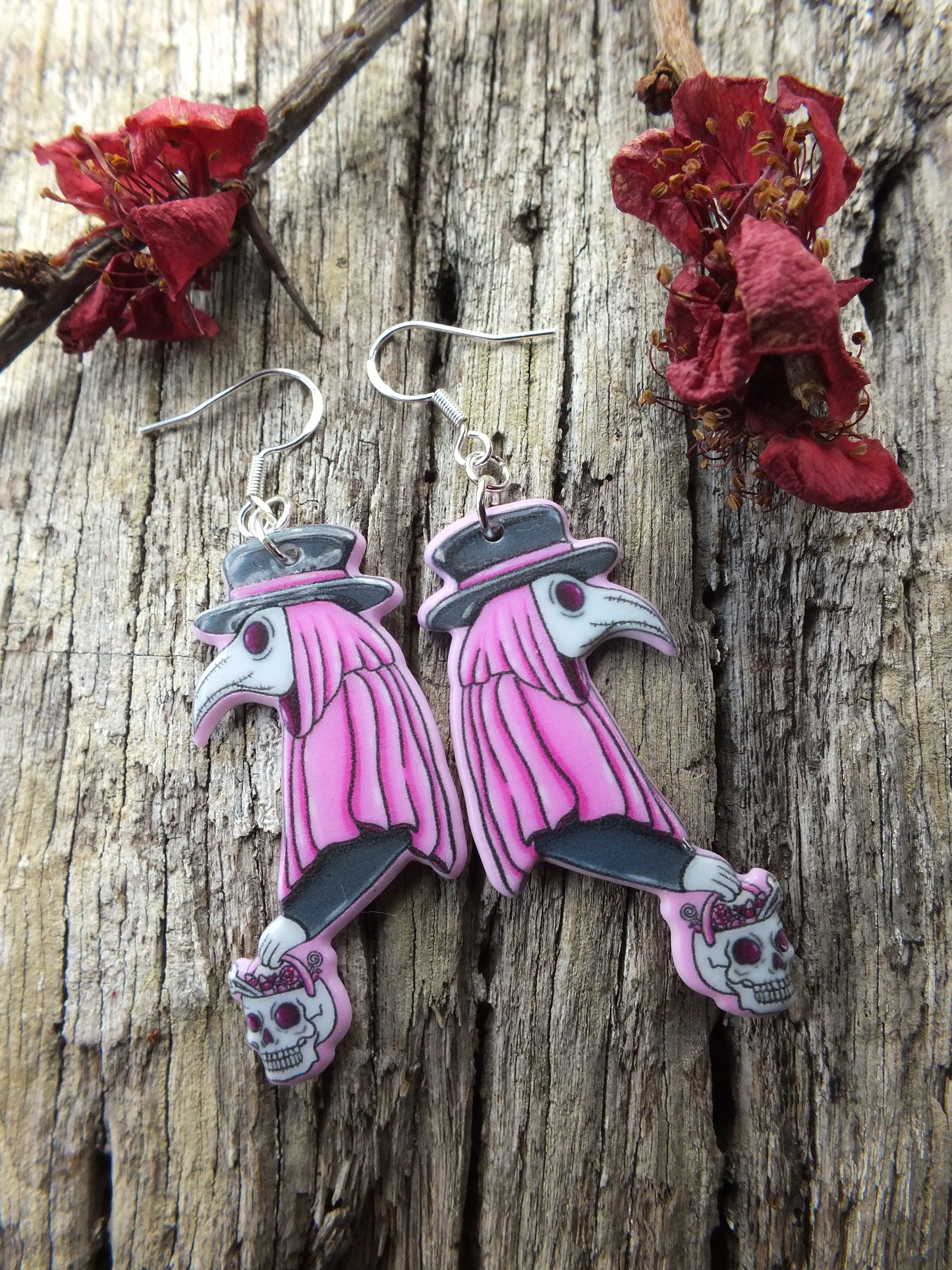 Plague Doctor Earrings