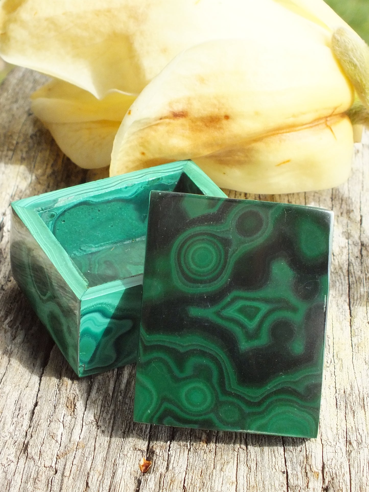 Malachite Ring Box